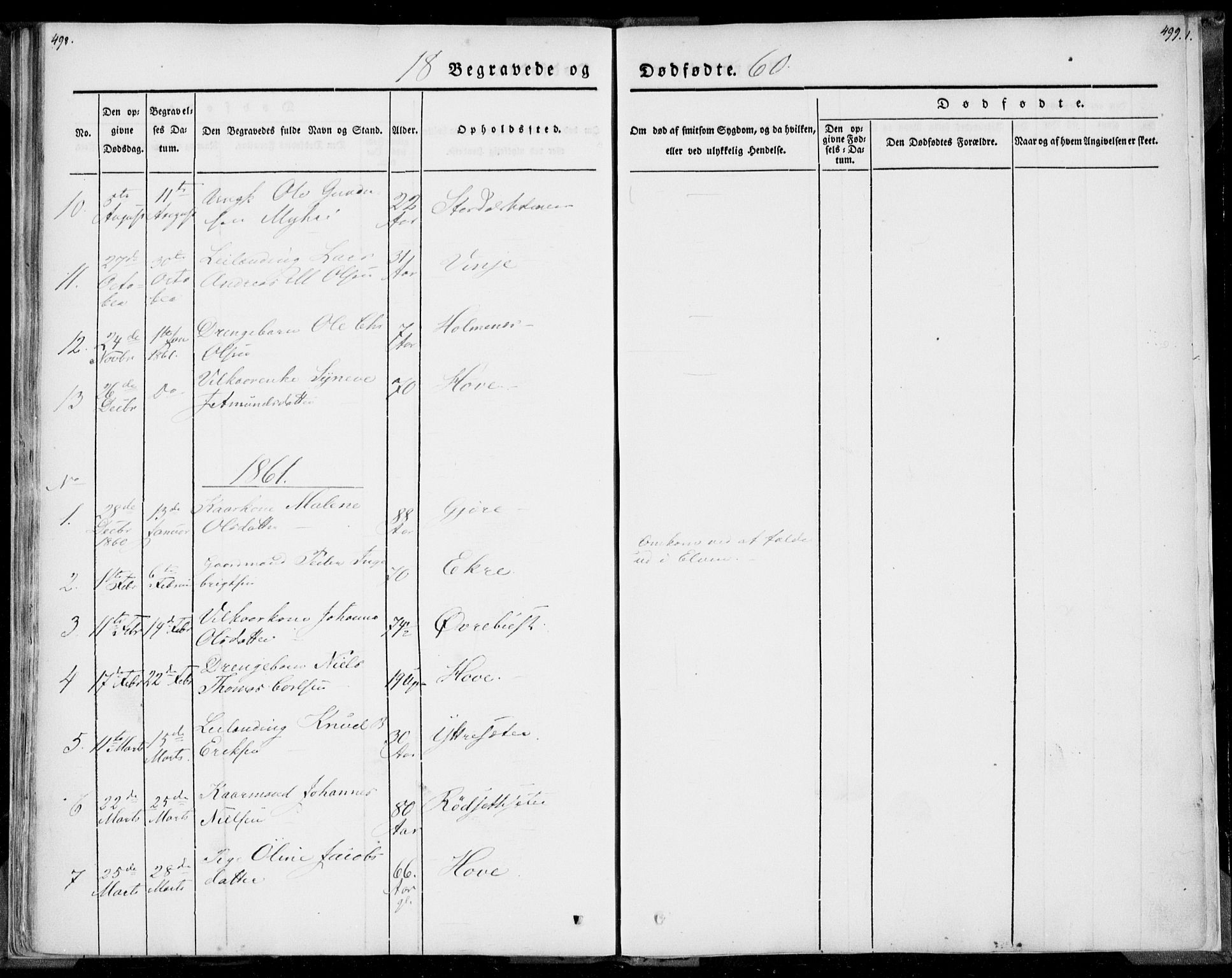 Ministerialprotokoller, klokkerbøker og fødselsregistre - Møre og Romsdal, SAT/A-1454/520/L0277: Parish register (official) no. 520A07, 1843-1861, p. 498-499