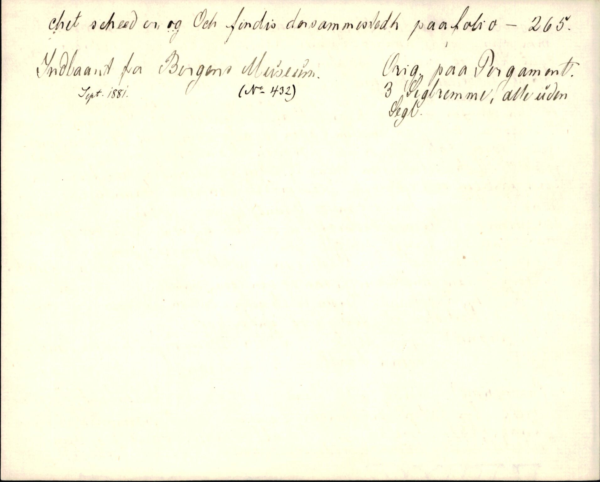 Riksarkivets diplomsamling, AV/RA-EA-5965/F35/F35d/L0003: Innlånte diplomer, seddelregister, 1621-1642, p. 704