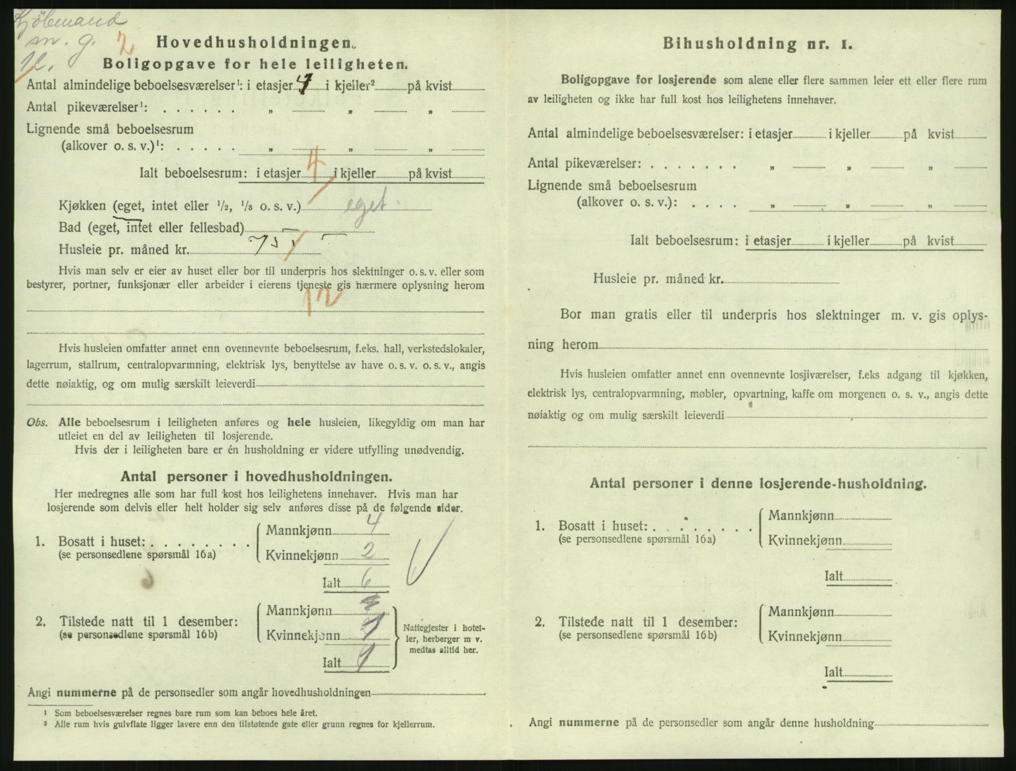 SAT, 1920 census for Molde, 1920, p. 1960