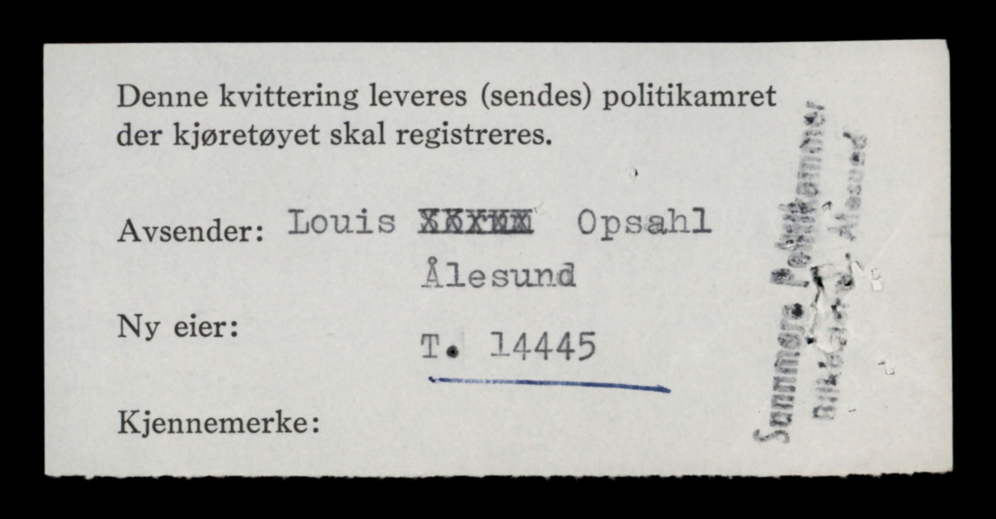 Møre og Romsdal vegkontor - Ålesund trafikkstasjon, AV/SAT-A-4099/F/Fe/L0046: Registreringskort for kjøretøy T 14445 - T 14579, 1927-1998