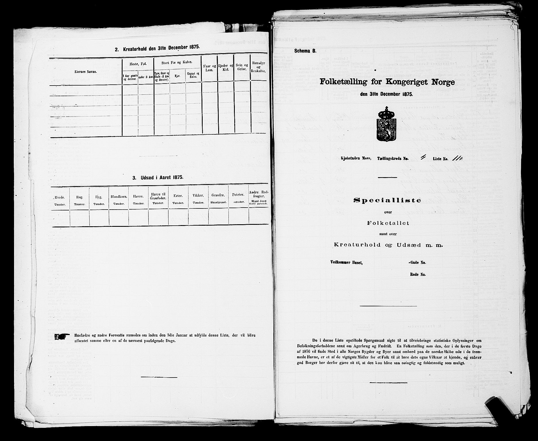 RA, 1875 census for 0104B Moss/Moss, 1875, p. 577