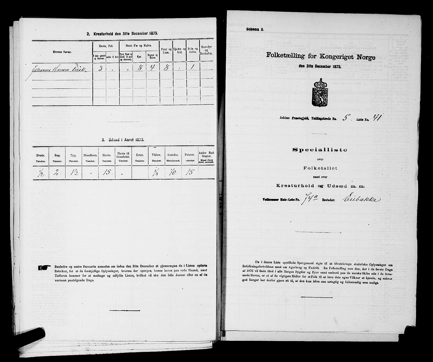 RA, 1875 census for 0124P Askim, 1875, p. 361