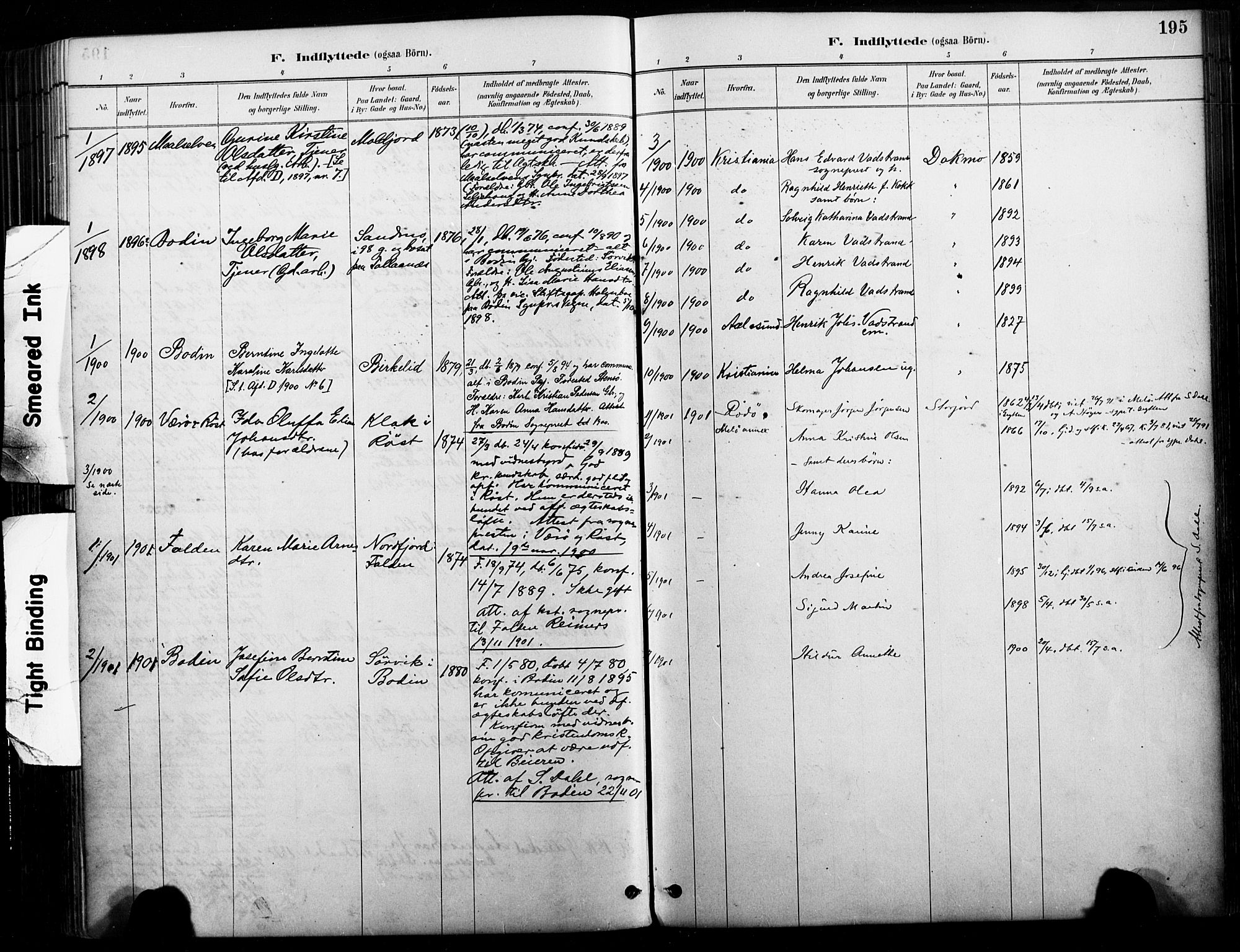 Ministerialprotokoller, klokkerbøker og fødselsregistre - Nordland, AV/SAT-A-1459/846/L0646: Parish register (official) no. 846A04, 1887-1901, p. 195