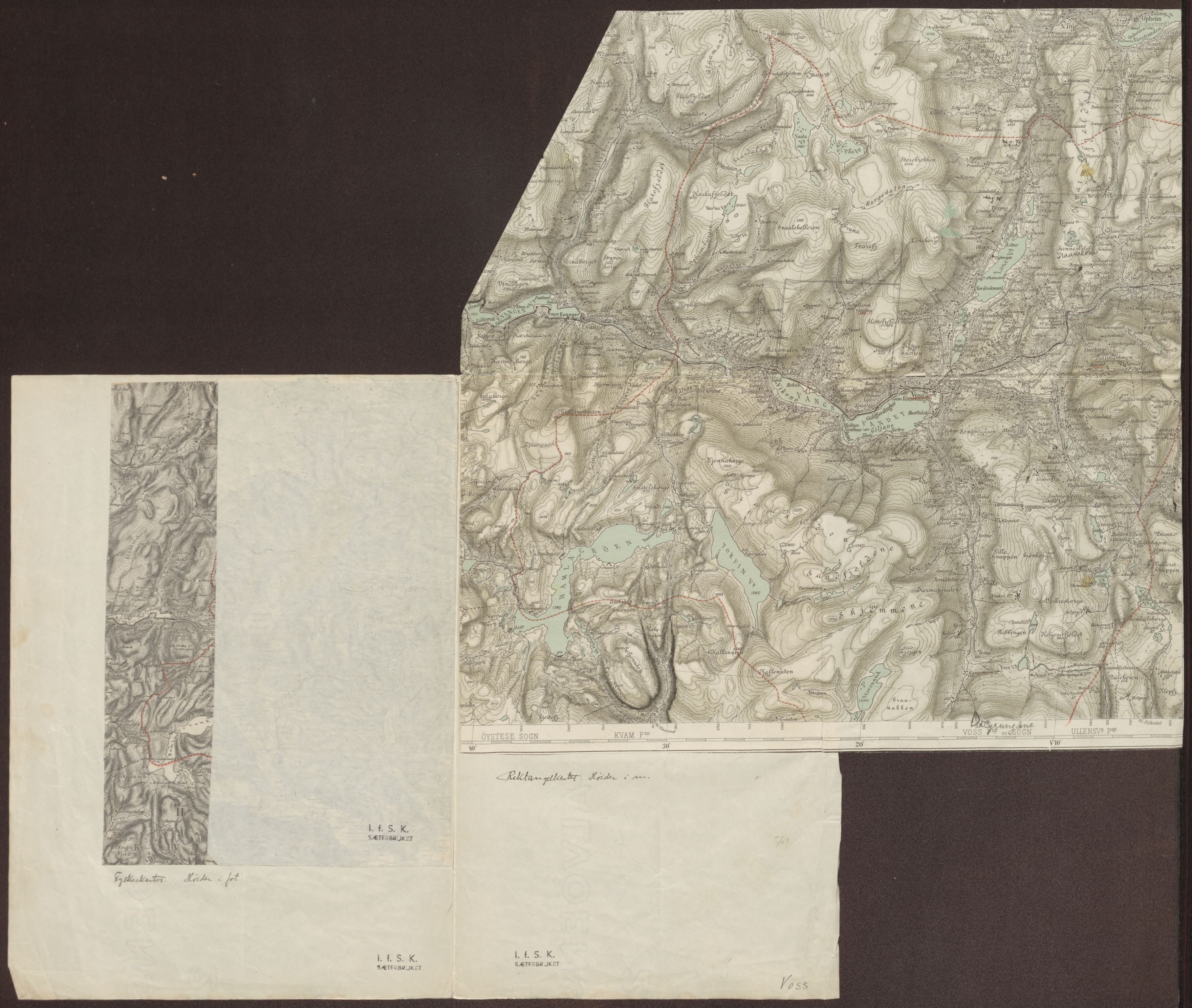 Instituttet for sammenlignende kulturforskning, AV/RA-PA-0424/F/Fc/L0010/0003: Eske B10: / Hordaland (perm XXVII), 1933-1936