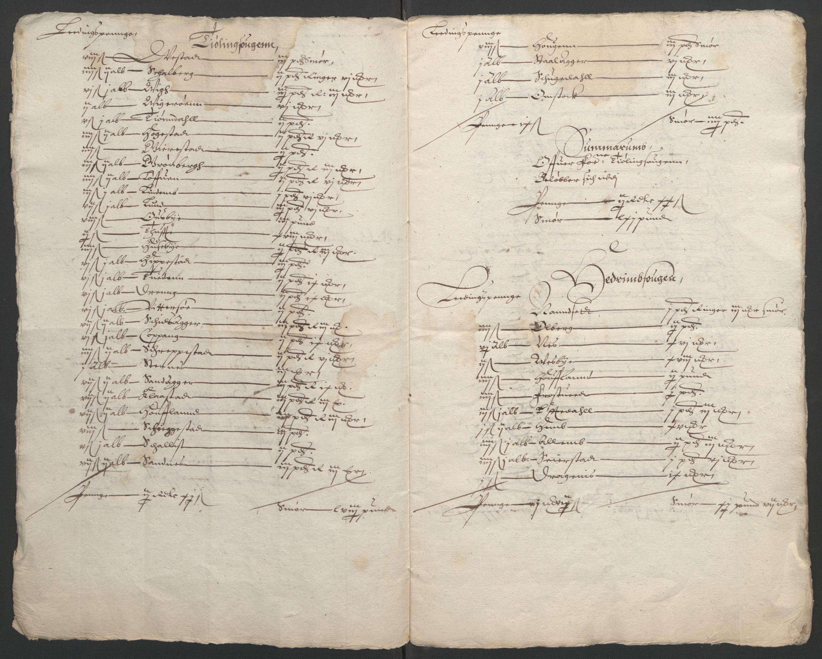 Stattholderembetet 1572-1771, AV/RA-EA-2870/Ek/L0002/0001: Jordebøker til utlikning av garnisonsskatt 1624-1626: / Jordebøker for noen vikværske len, 1624-1626, p. 6