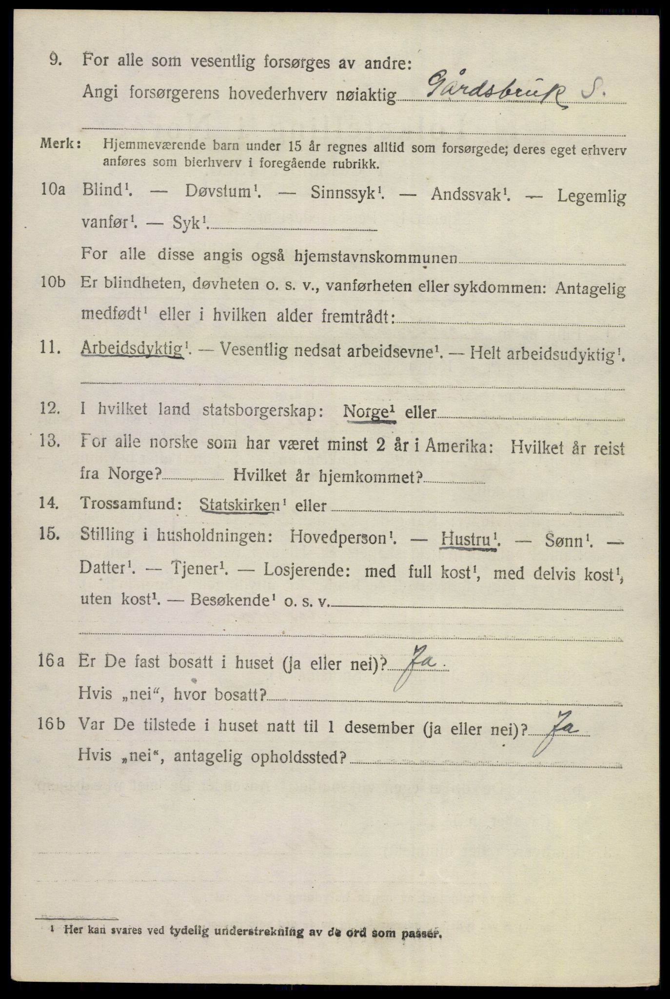 SAKO, 1920 census for Sigdal, 1920, p. 8669