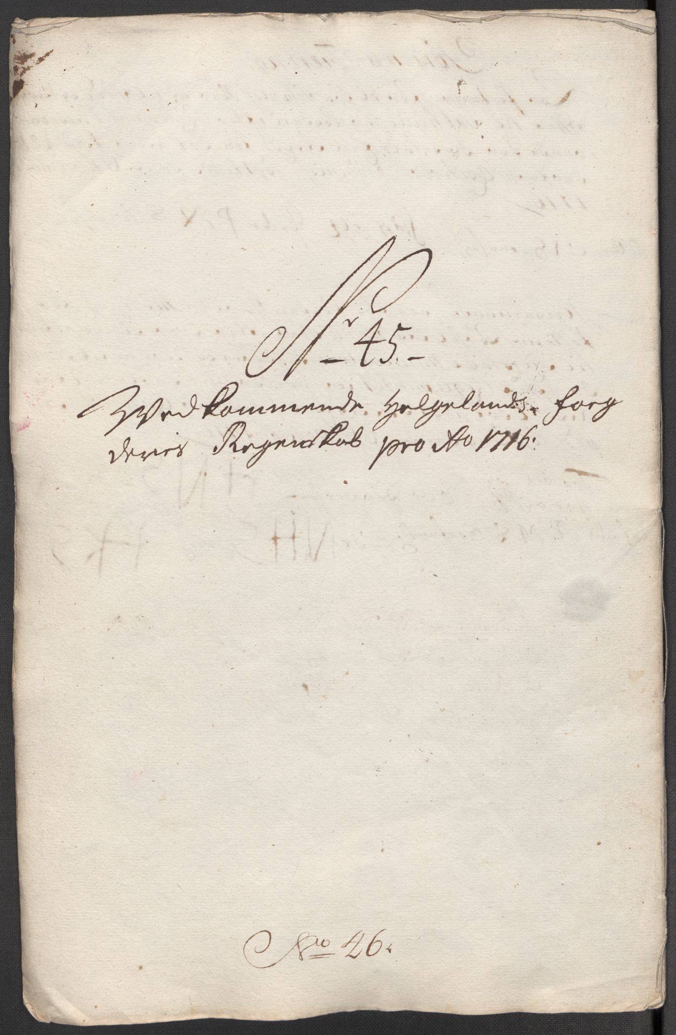 Rentekammeret inntil 1814, Reviderte regnskaper, Fogderegnskap, AV/RA-EA-4092/R65/L4514: Fogderegnskap Helgeland, 1716, p. 304