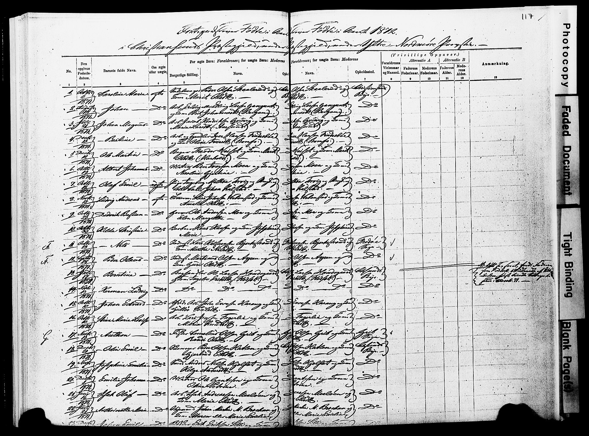 Ministerialprotokoller, klokkerbøker og fødselsregistre - Møre og Romsdal, SAT/A-1454/572/L0857: Parish register (official) no. 572D01, 1866-1872, p. 116-117