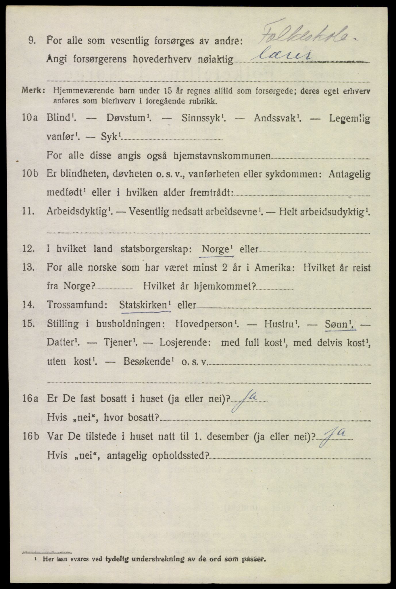 SAH, 1920 census for Grue, 1920, p. 15784