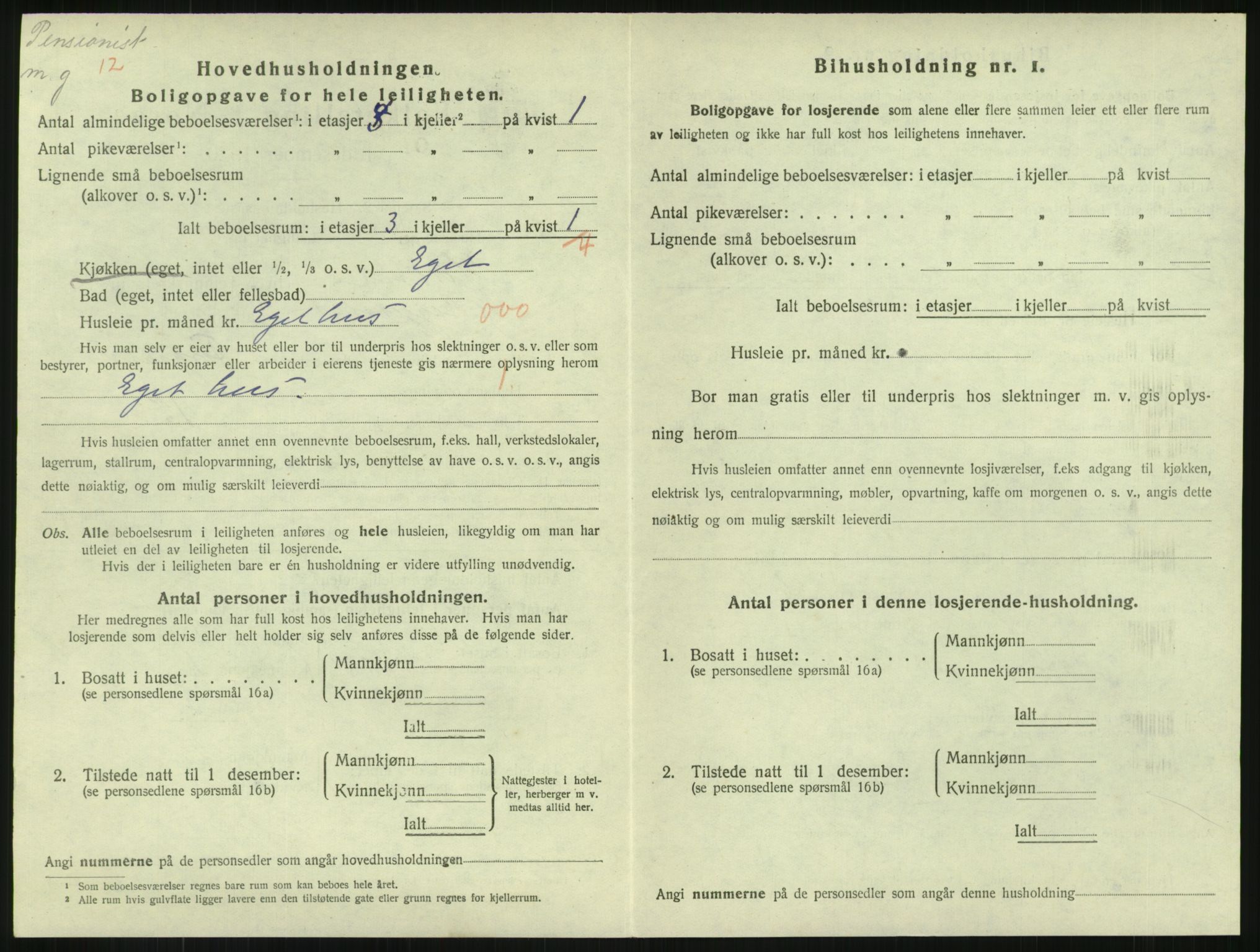 SAKO, 1920 census for Horten, 1920, p. 6050