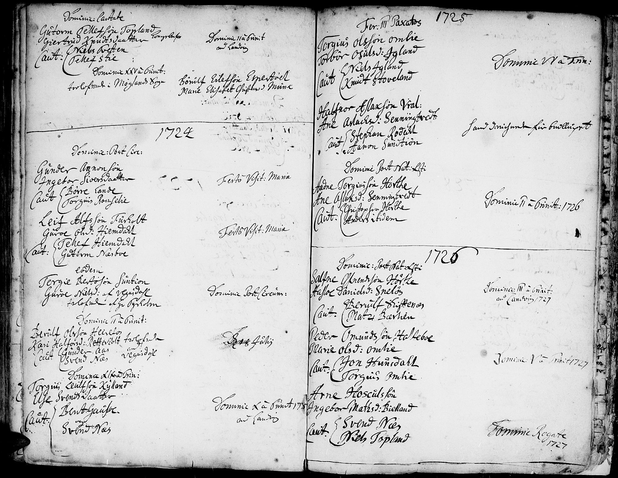 Hommedal sokneprestkontor, AV/SAK-1111-0023/F/Fa/Fab/L0001: Parish register (official) no. A 1 /3, 1690-1738
