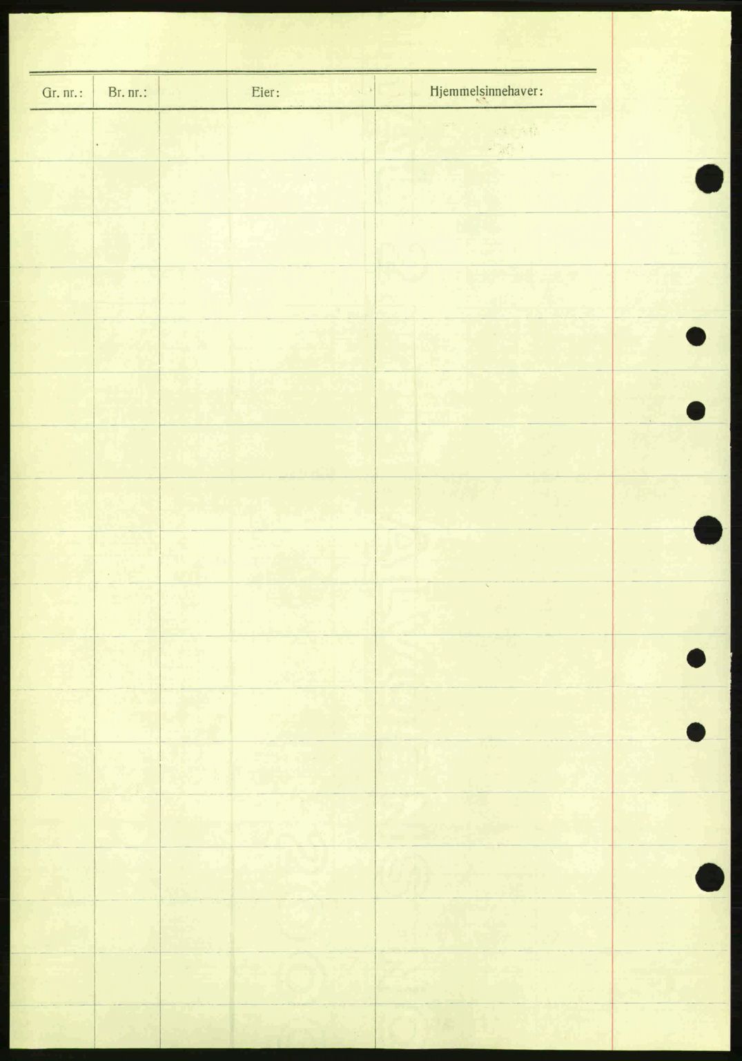 Oslo byskriverembete, AV/SAO-A-10227/G/Gb/Gbd/Gbda/L0017: Mortgage book no. A215, 1949-1950, Diary no: : 15145/1949