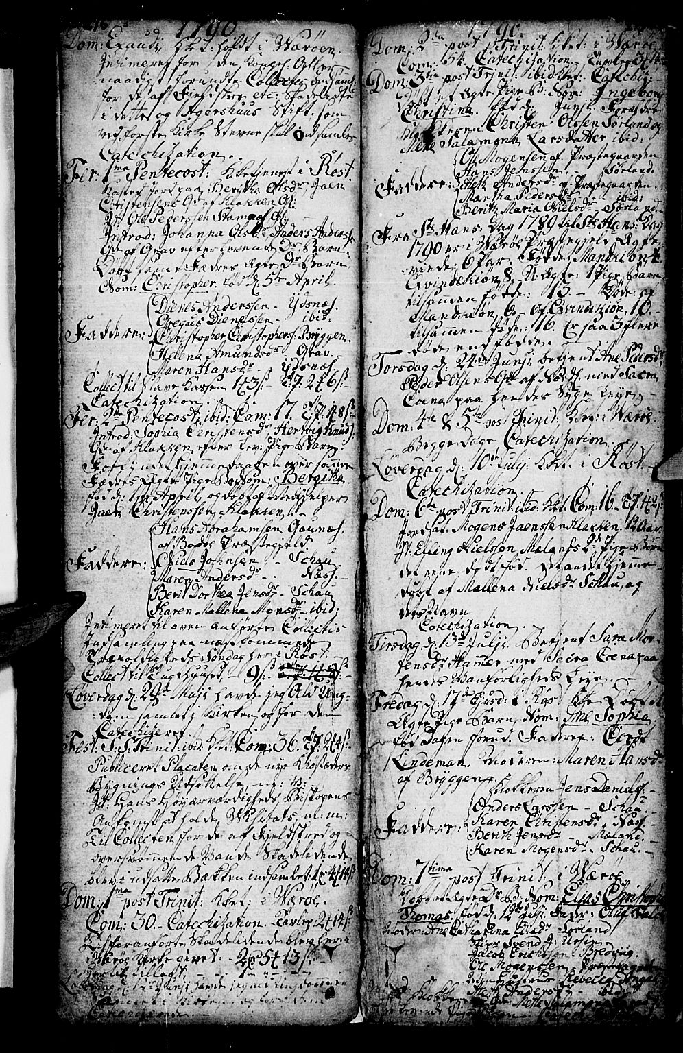 Ministerialprotokoller, klokkerbøker og fødselsregistre - Nordland, SAT/A-1459/807/L0118: Parish register (official) no. 807A01, 1752-1798, p. 276-277
