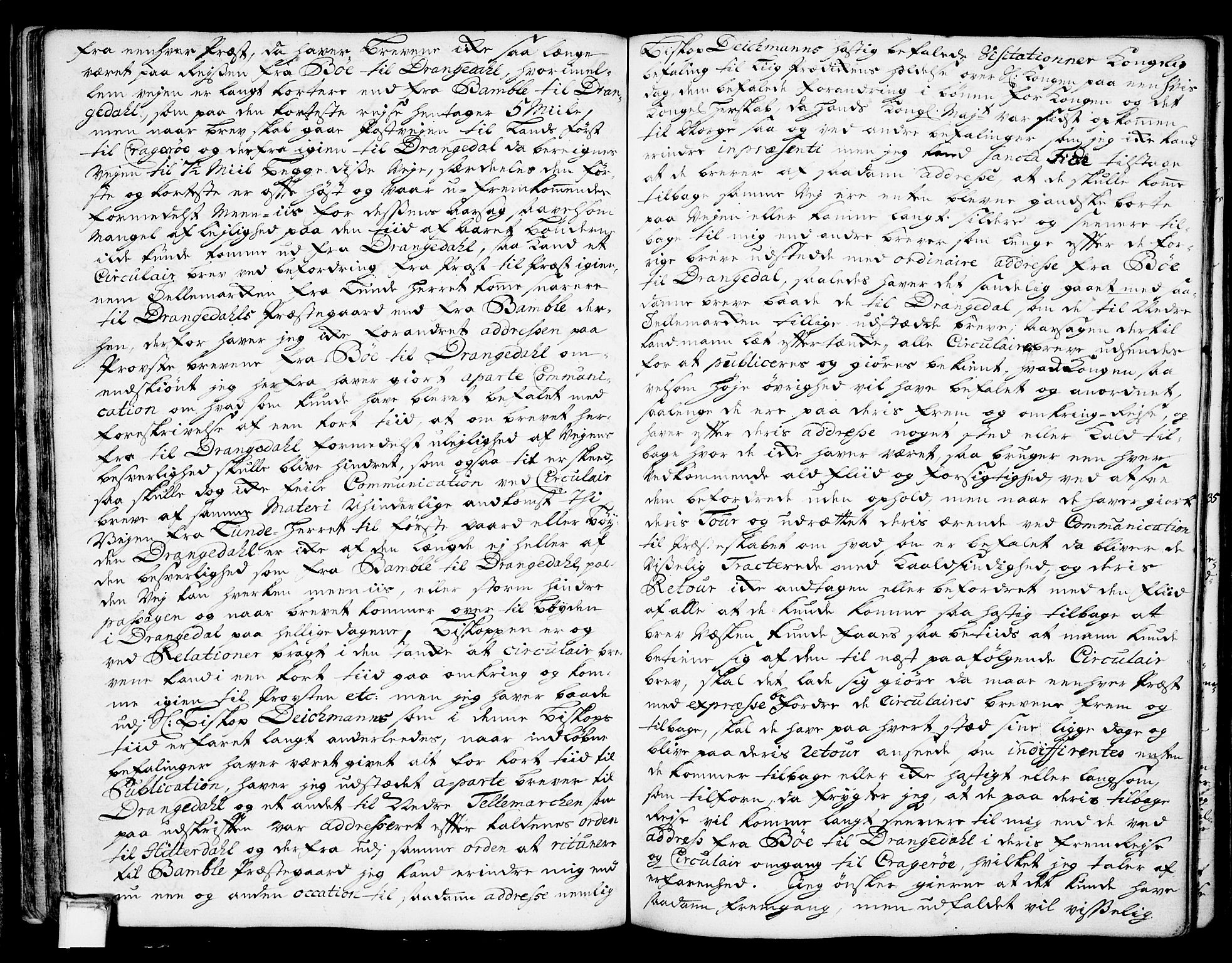 Bø kirkebøker, AV/SAKO-A-257/F/Fa/L0002: Parish register (official) no. 2, 1726-1732