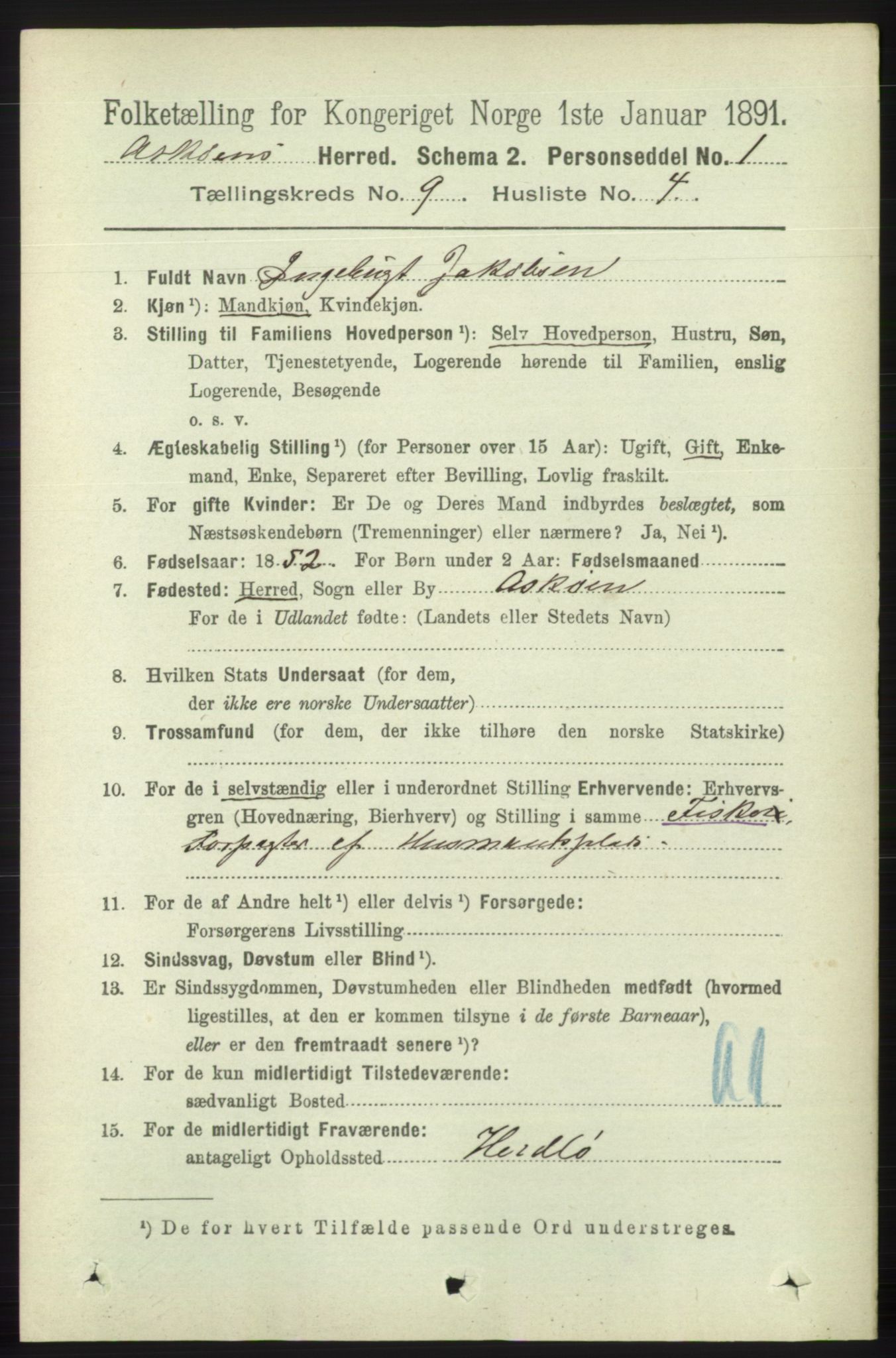 RA, 1891 census for 1247 Askøy, 1891, p. 5969
