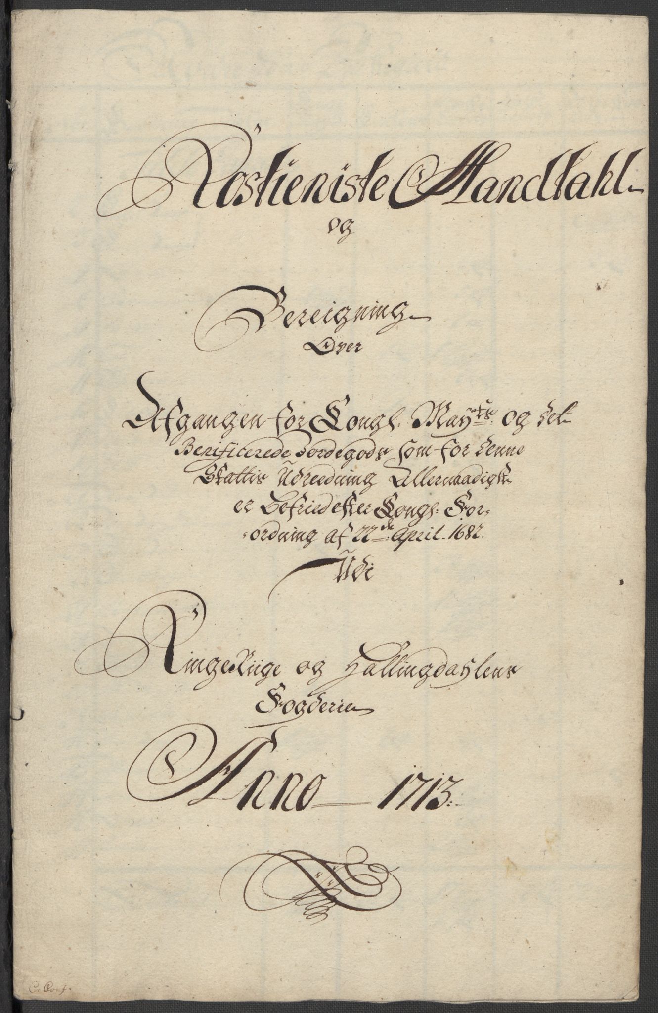 Rentekammeret inntil 1814, Reviderte regnskaper, Fogderegnskap, AV/RA-EA-4092/R23/L1471: Fogderegnskap Ringerike og Hallingdal, 1713-1714, p. 116