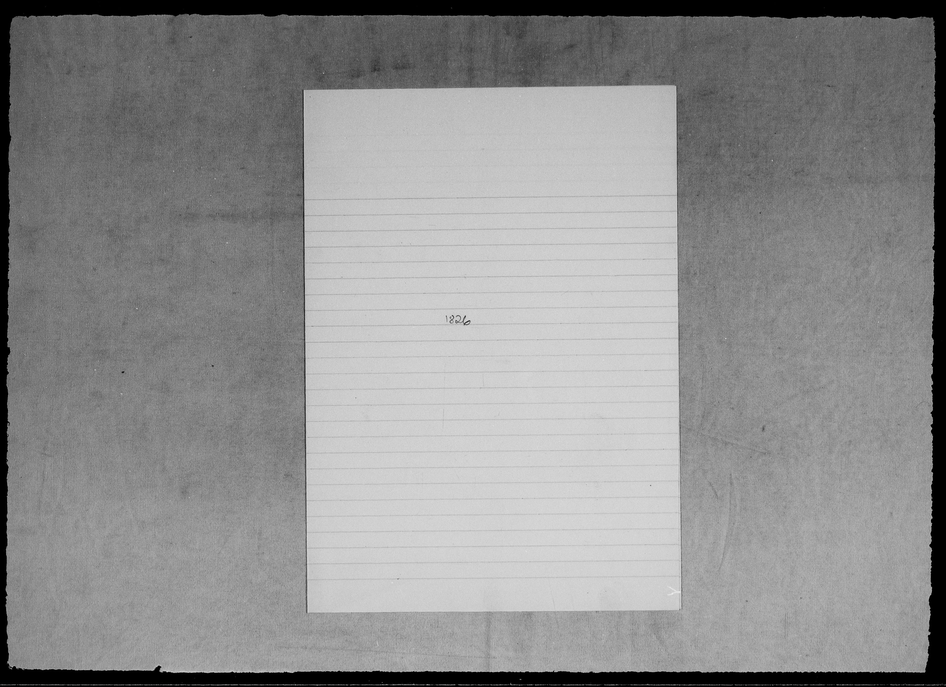 Modums Blaafarveværk, AV/RA-PA-0157/G/Gb/L0096/0001: -- / Innkomne brev M - Z, 1825-1826, p. 2