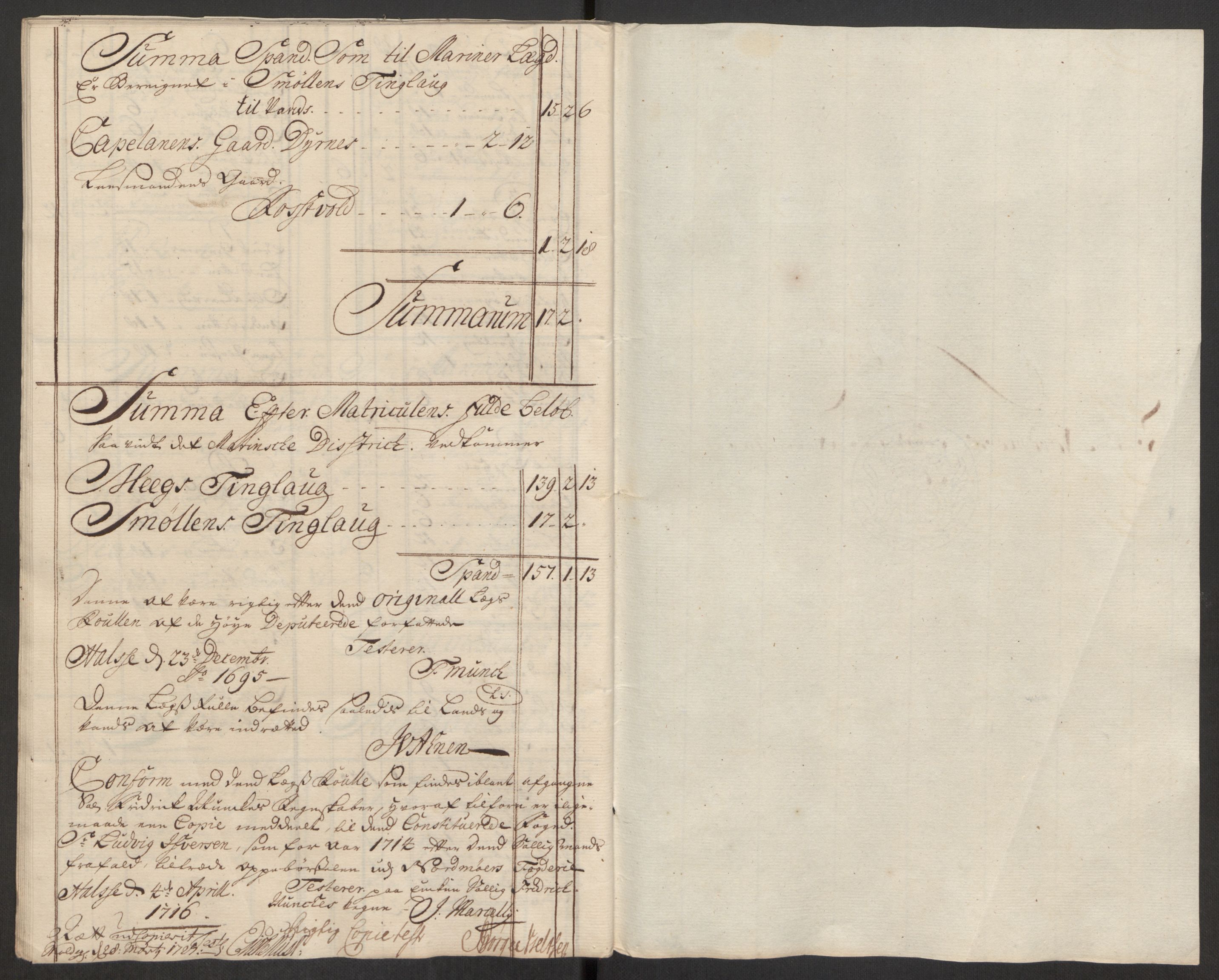 Rentekammeret inntil 1814, Reviderte regnskaper, Fogderegnskap, RA/EA-4092/R56/L3759: Fogderegnskap Nordmøre, 1726, p. 103