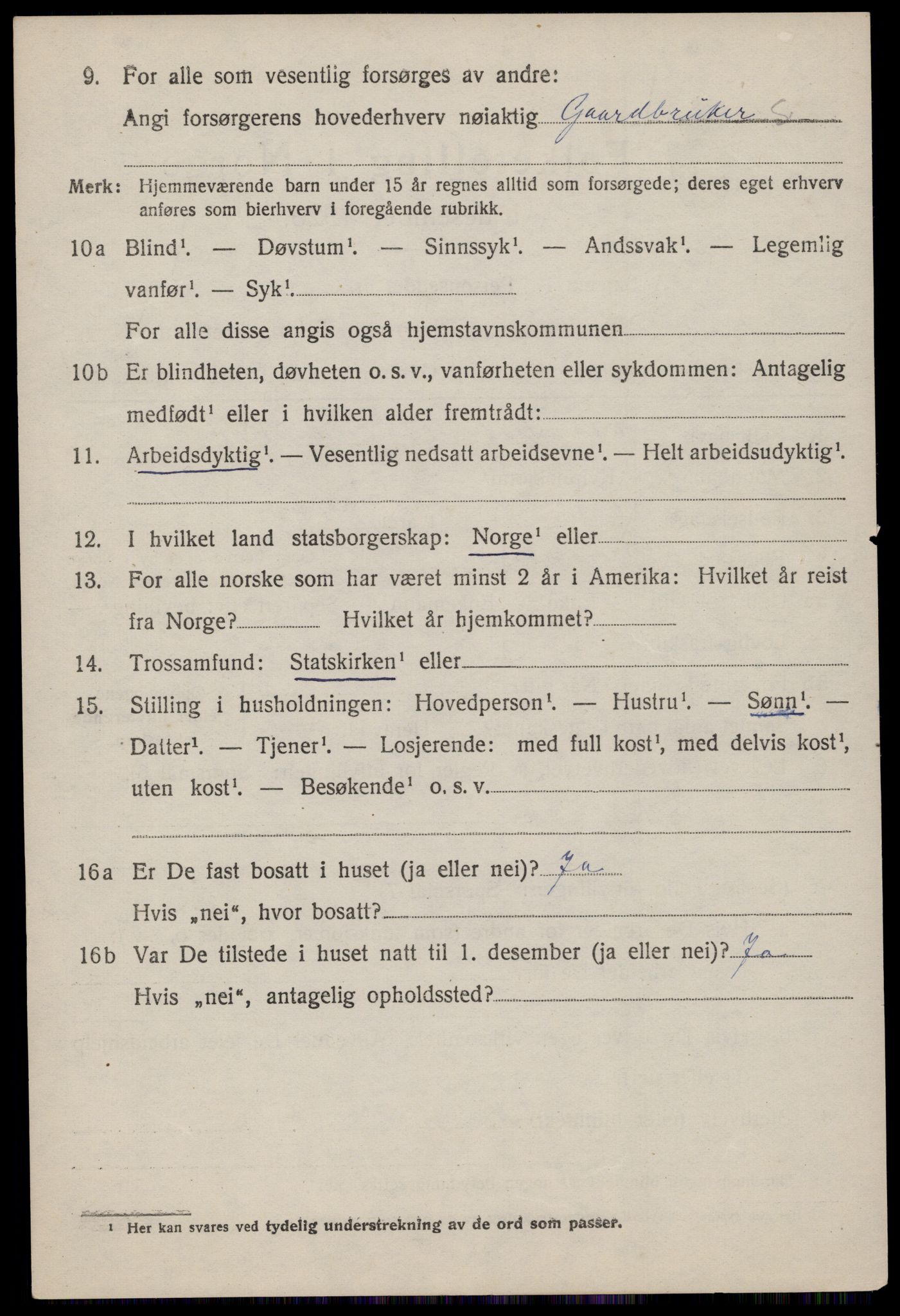 SAST, 1920 census for Heskestad, 1920, p. 944