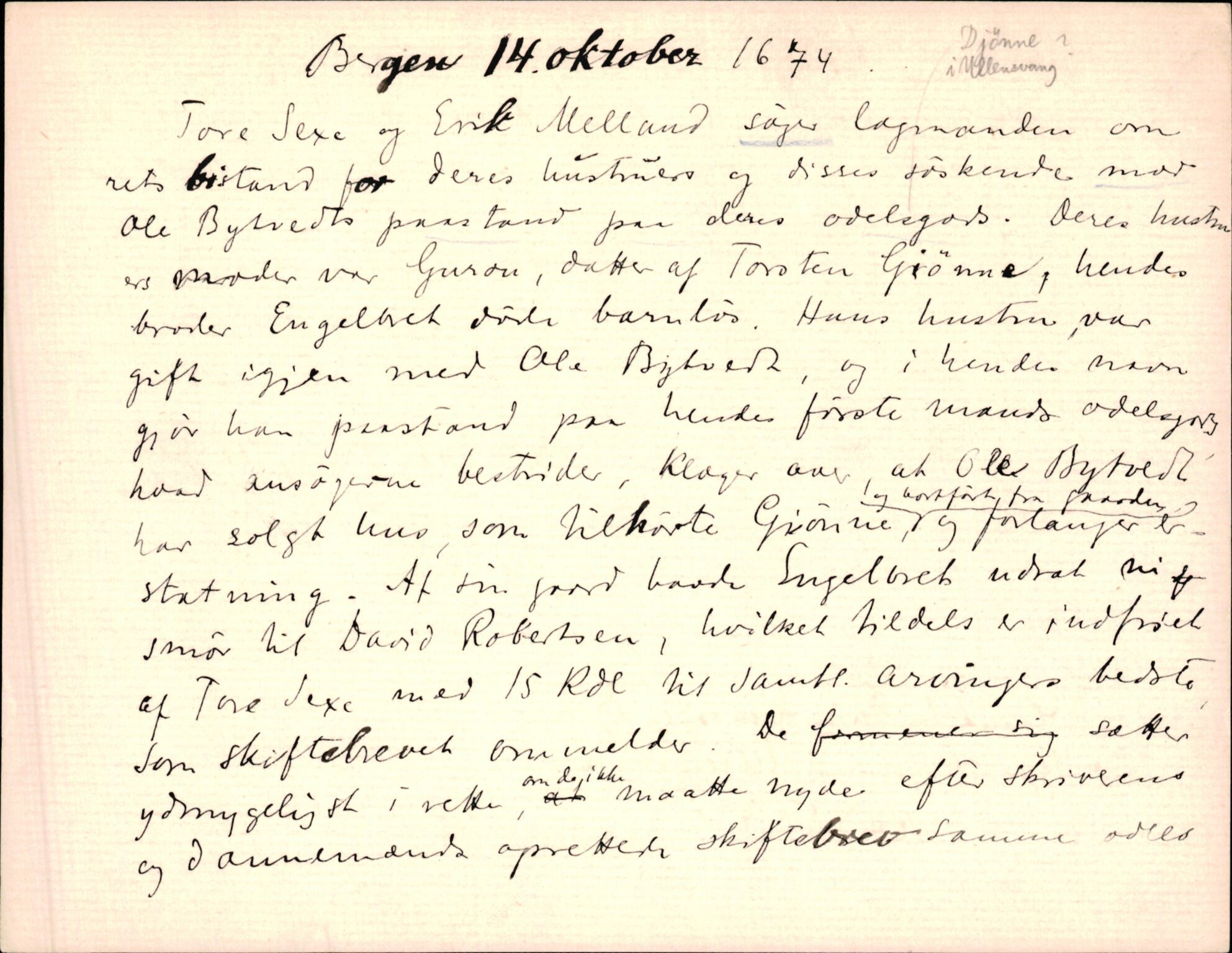 Riksarkivets diplomsamling, AV/RA-EA-5965/F35/F35d/L0005: Innlånte diplomer, seddelregister, 1661-1690, p. 303