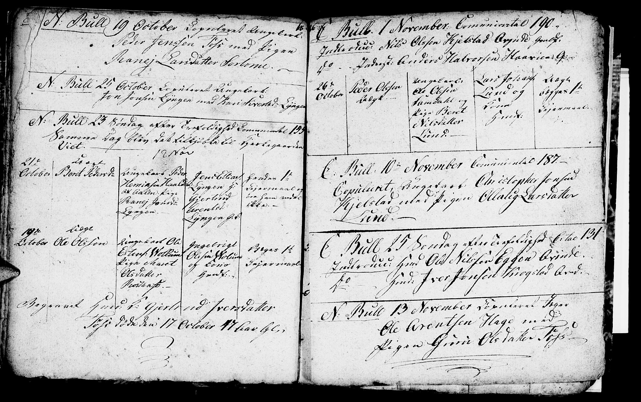 Ministerialprotokoller, klokkerbøker og fødselsregistre - Sør-Trøndelag, AV/SAT-A-1456/692/L1109: Parish register (copy) no. 692C04, 1825-1827