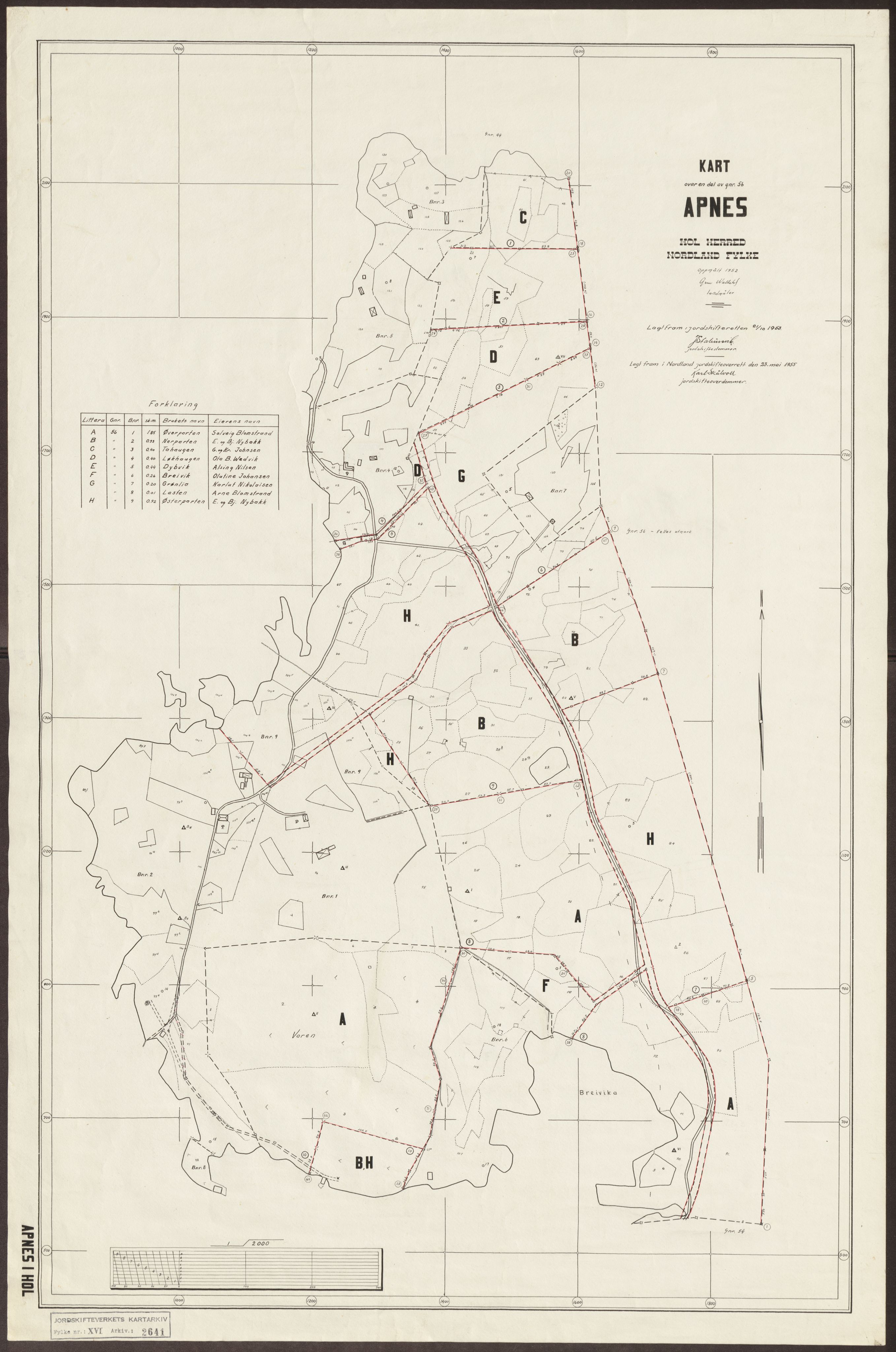 Jordskifteverkets kartarkiv, AV/RA-S-3929/T, 1859-1988, p. 3379