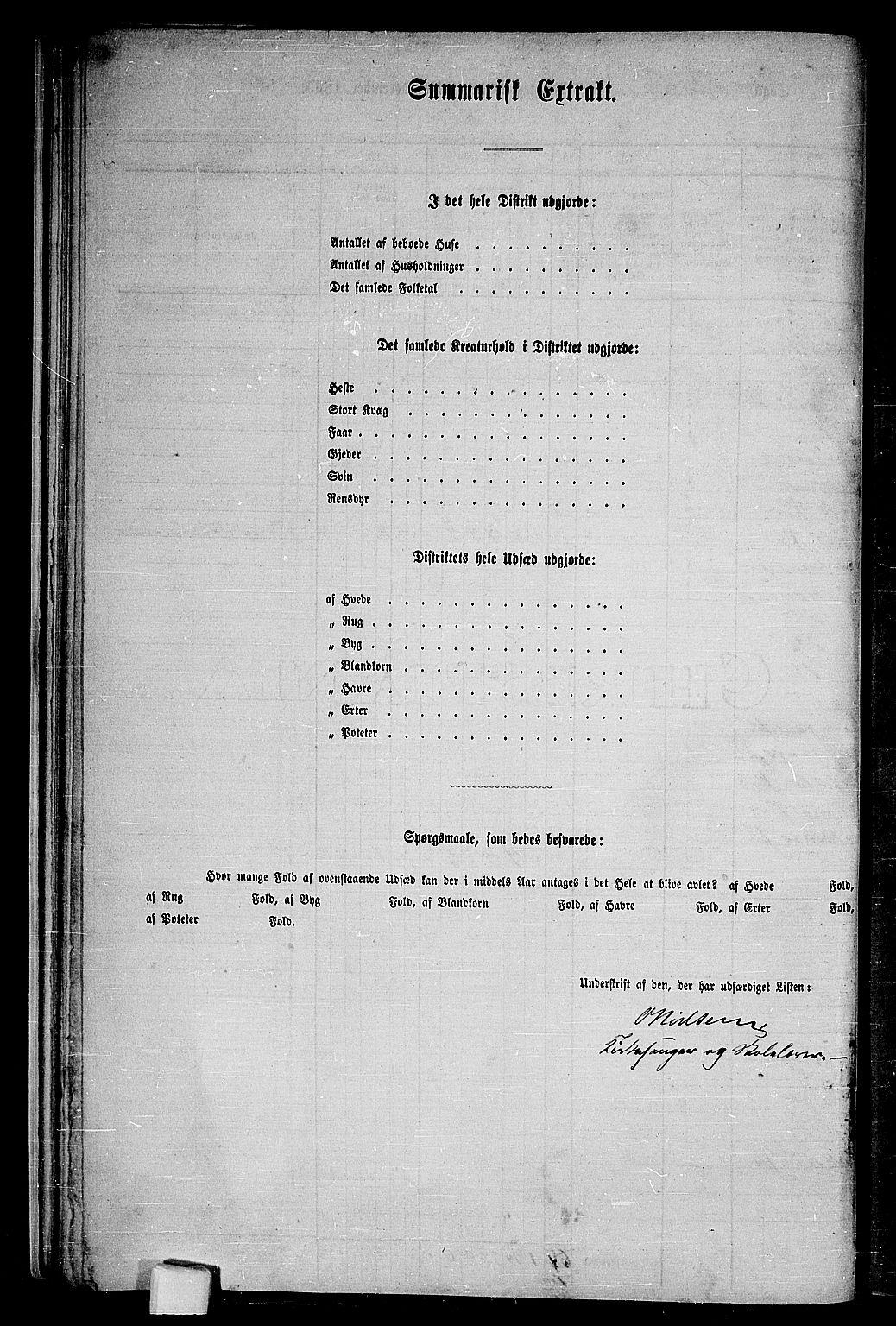 RA, 1865 census for Buksnes, 1865, p. 21