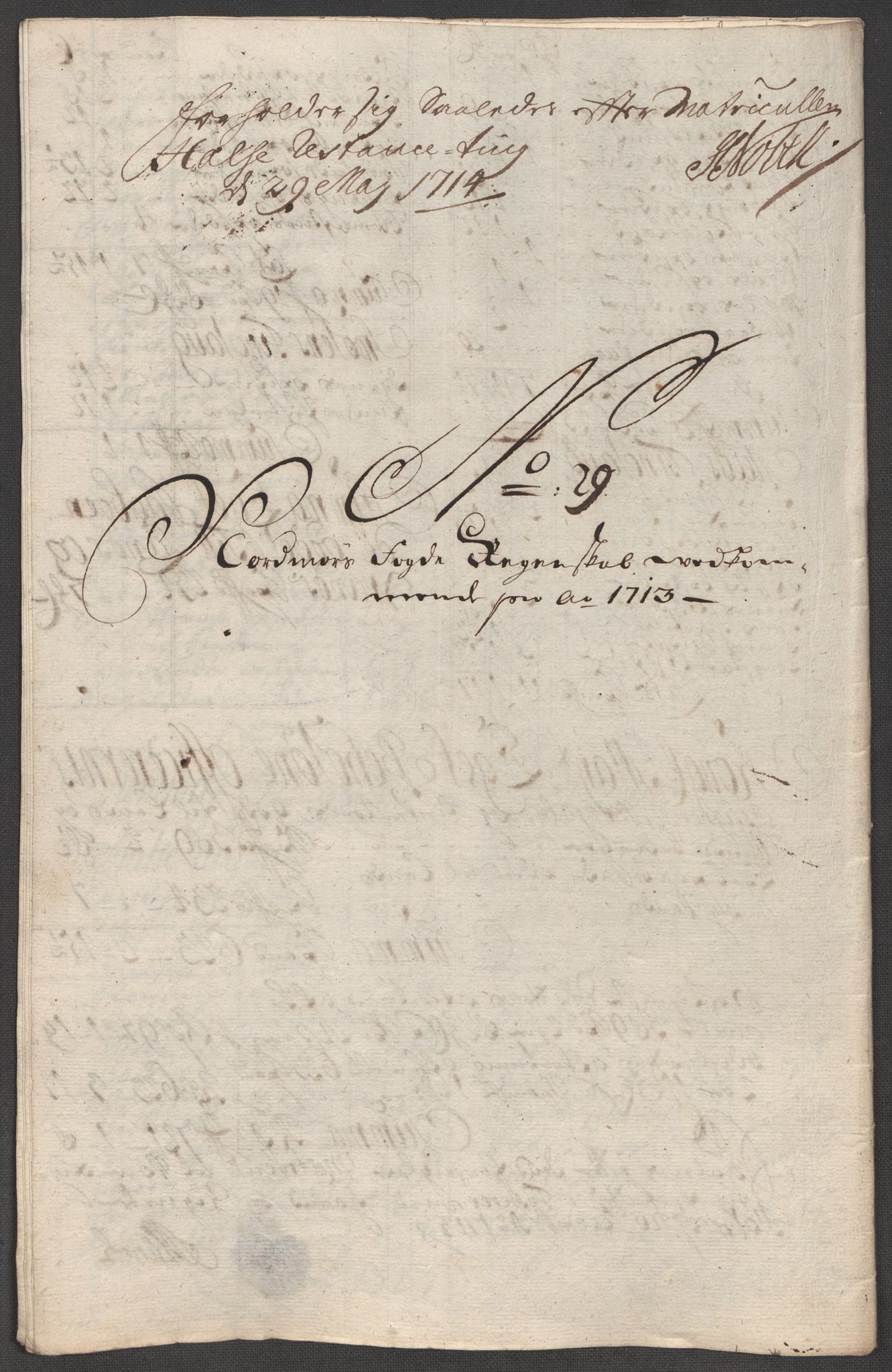Rentekammeret inntil 1814, Reviderte regnskaper, Fogderegnskap, RA/EA-4092/R56/L3747: Fogderegnskap Nordmøre, 1713, p. 188