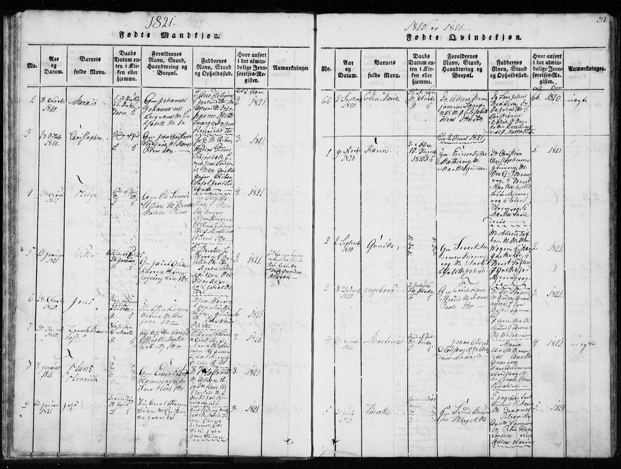 Ministerialprotokoller, klokkerbøker og fødselsregistre - Sør-Trøndelag, SAT/A-1456/634/L0527: Parish register (official) no. 634A03, 1818-1826, p. 32