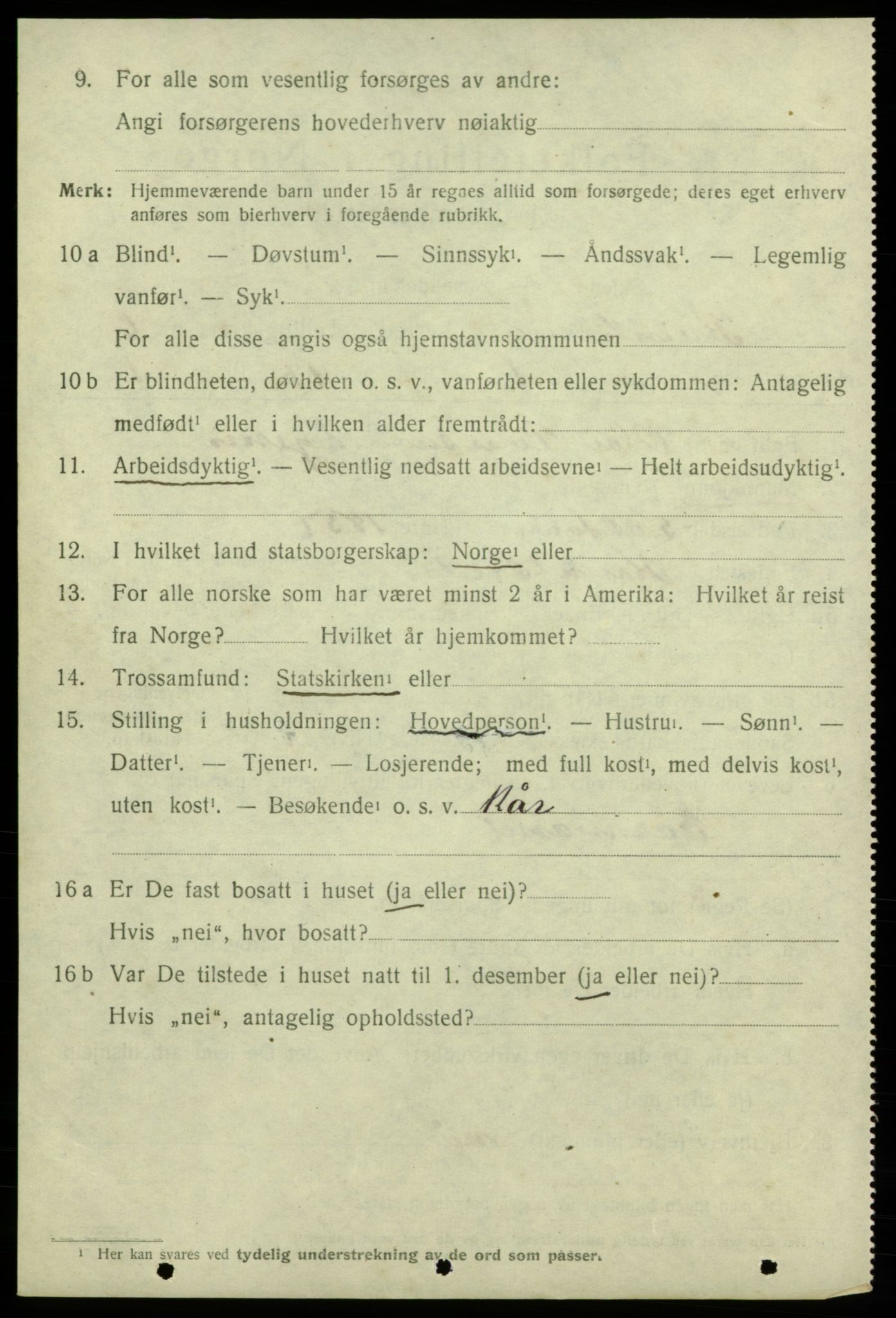 SAB, 1920 census for Kvinnherad, 1920, p. 6233