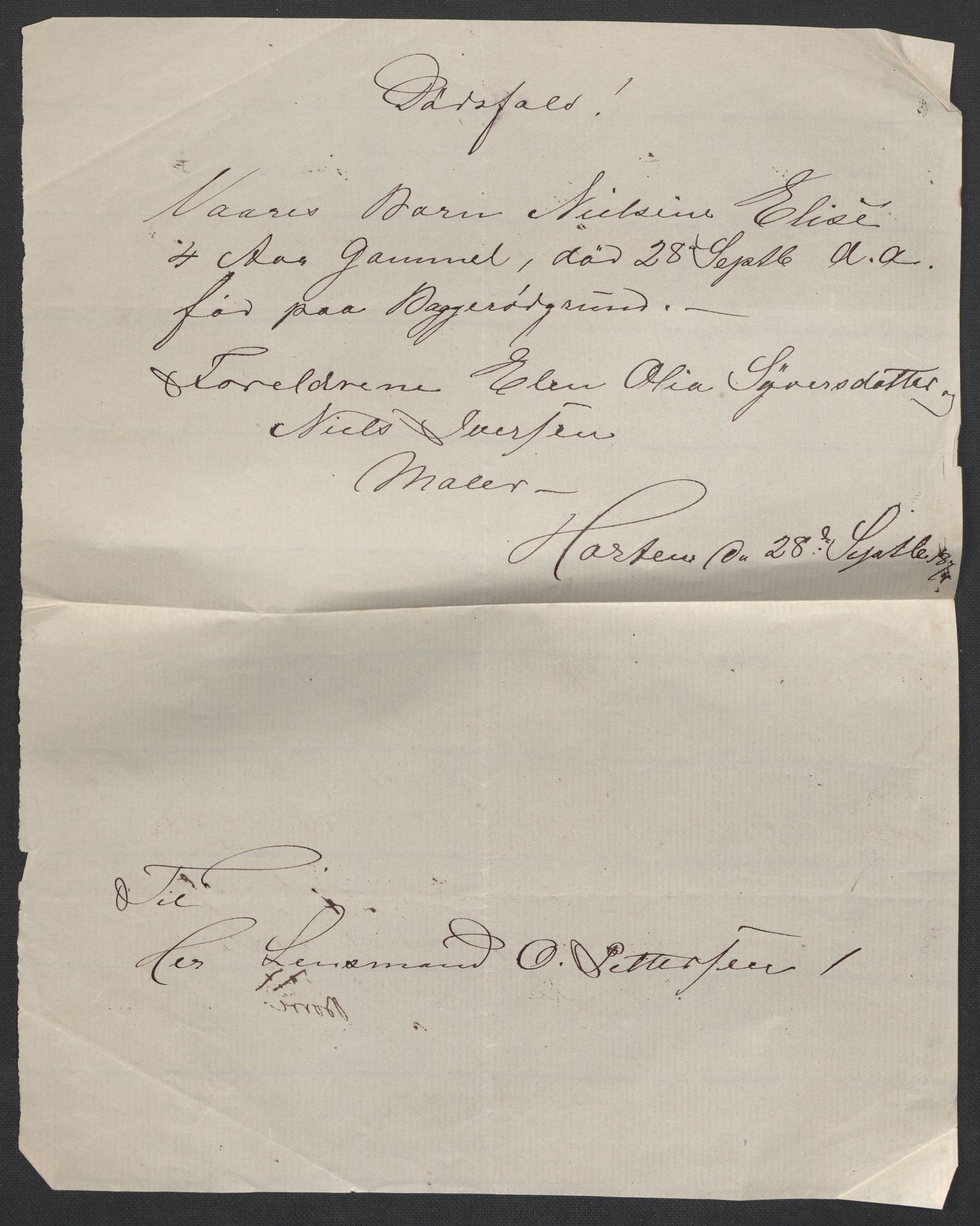 Borre lensmannskontor, SAKO/A-533/H/Ha/L0001A: Dødsfallsprotokoll, 1850-1875