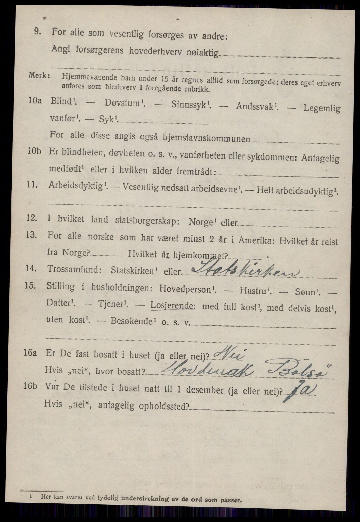 SAT, 1920 census for Grytten, 1920, p. 841