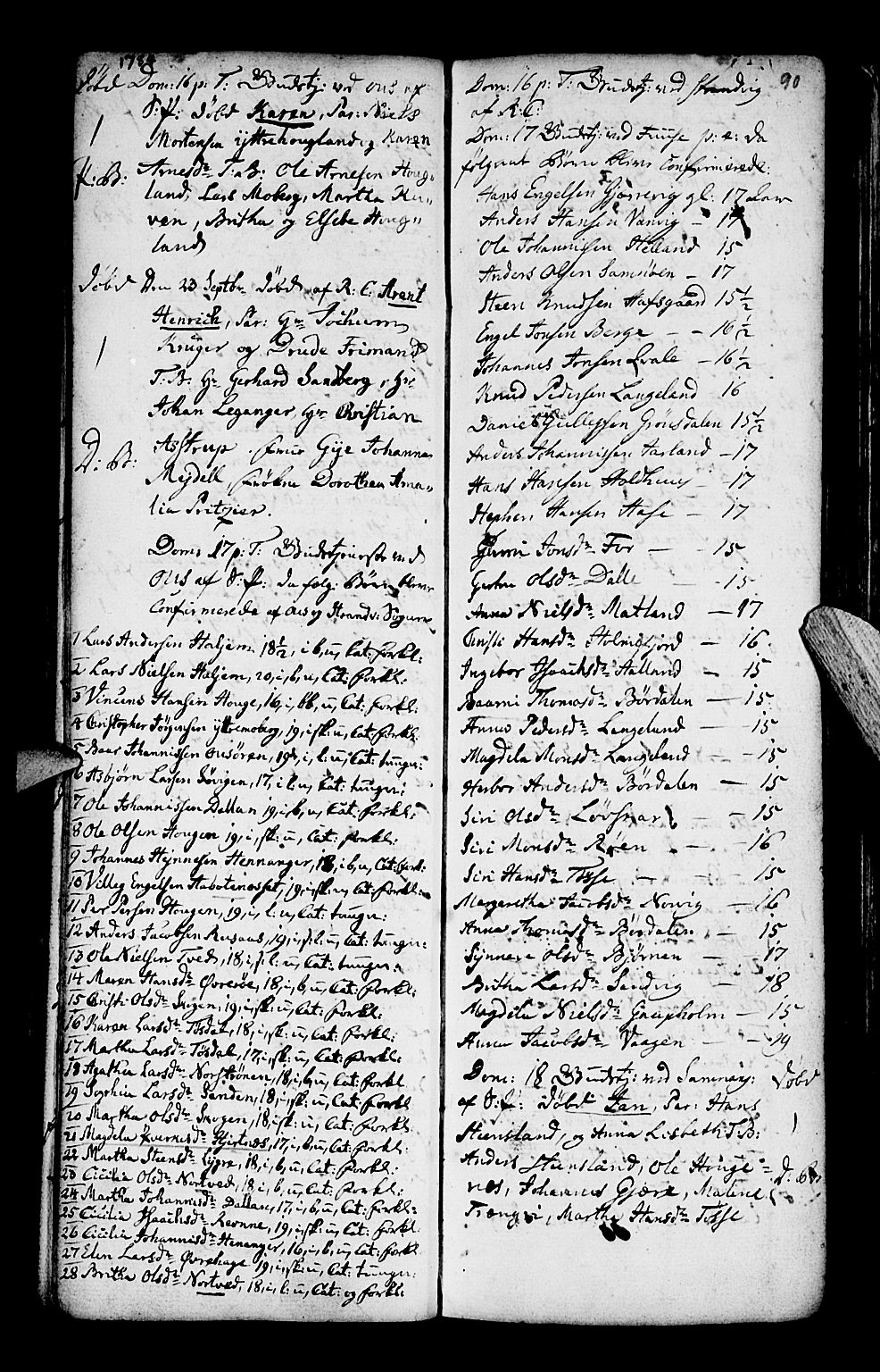 Os sokneprestembete, AV/SAB-A-99929: Parish register (official) no. A 10, 1779-1788, p. 90