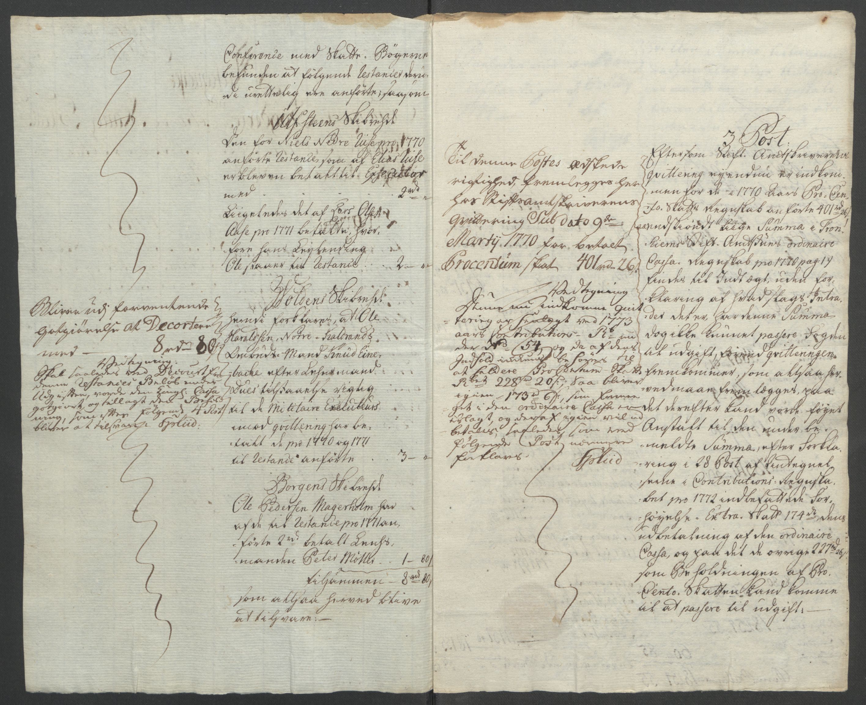 Rentekammeret inntil 1814, Reviderte regnskaper, Fogderegnskap, RA/EA-4092/R54/L3645: Ekstraskatten Sunnmøre, 1762-1772, p. 348