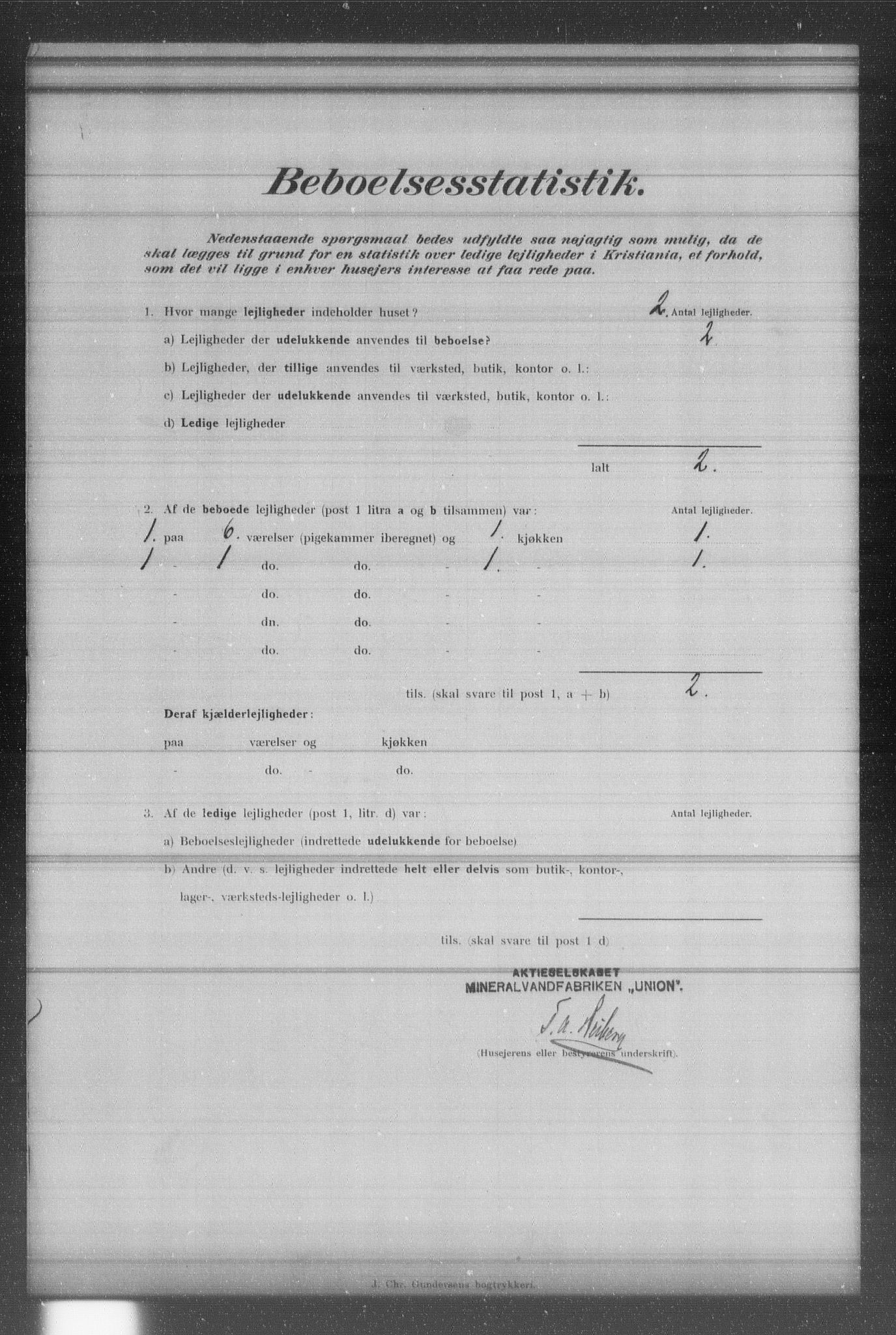 OBA, Municipal Census 1902 for Kristiania, 1902, p. 11086