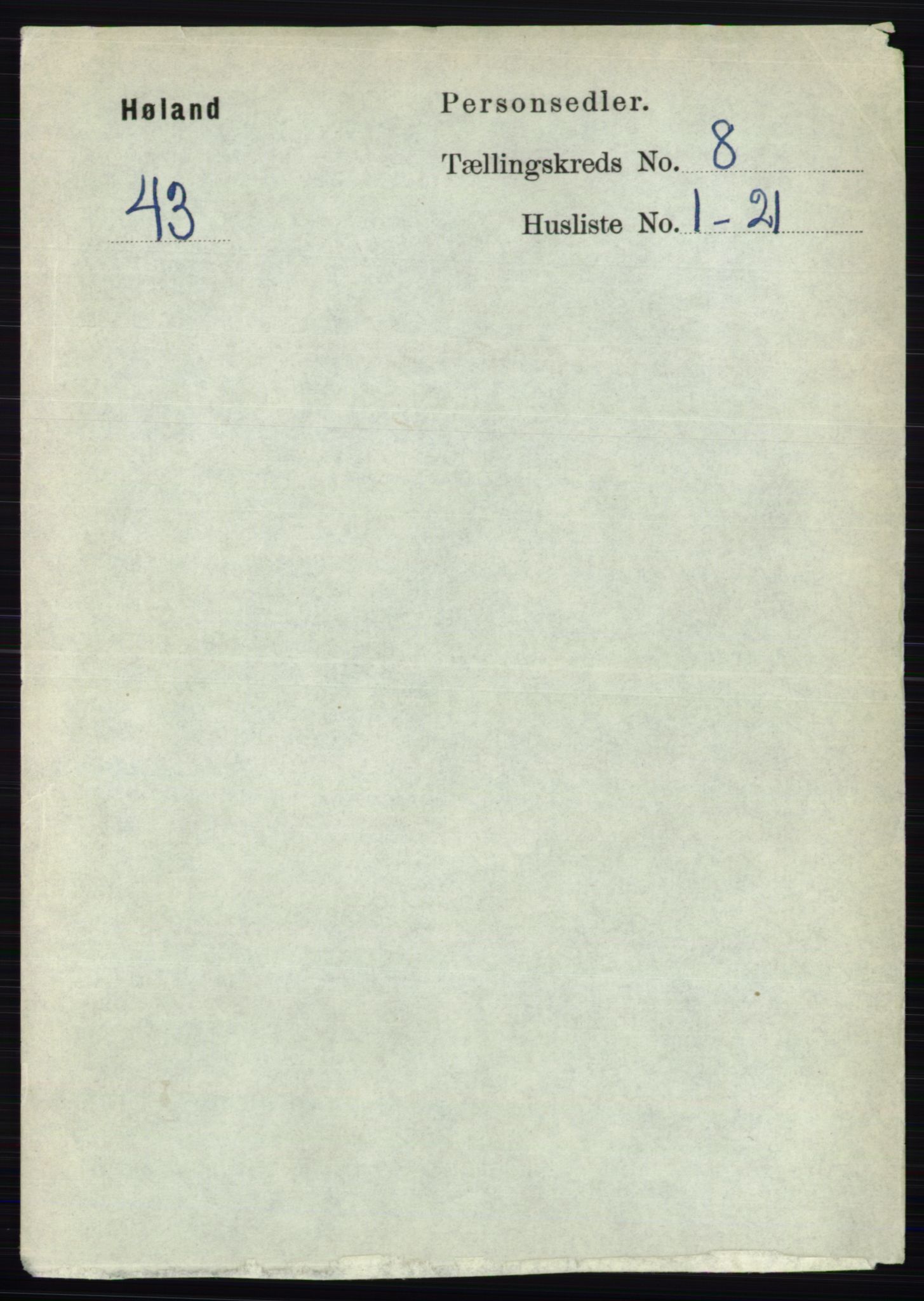 RA, 1891 census for 0221 Høland, 1891, p. 5540