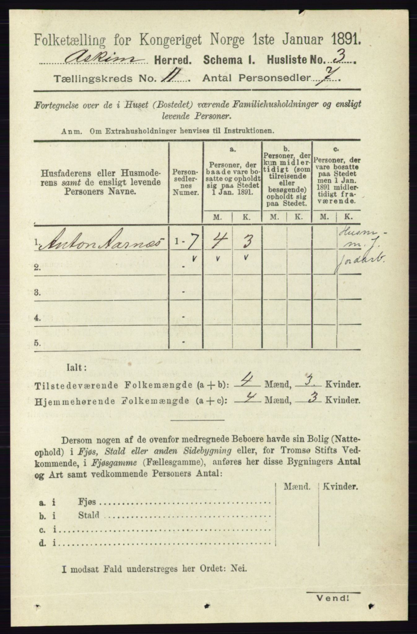 RA, 1891 census for 0124 Askim, 1891, p. 1712