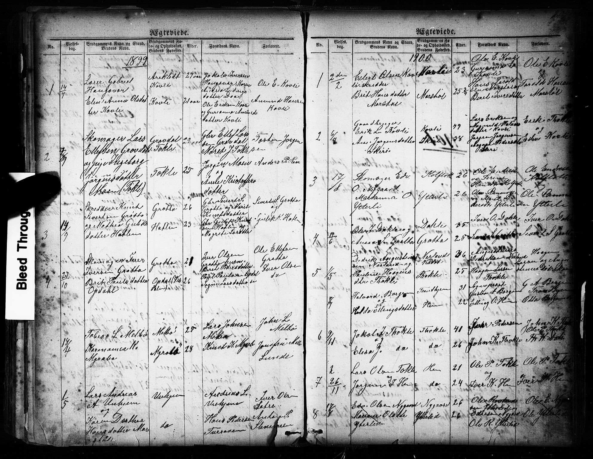 Ministerialprotokoller, klokkerbøker og fødselsregistre - Møre og Romsdal, SAT/A-1454/545/L0588: Parish register (copy) no. 545C02, 1867-1902, p. 205