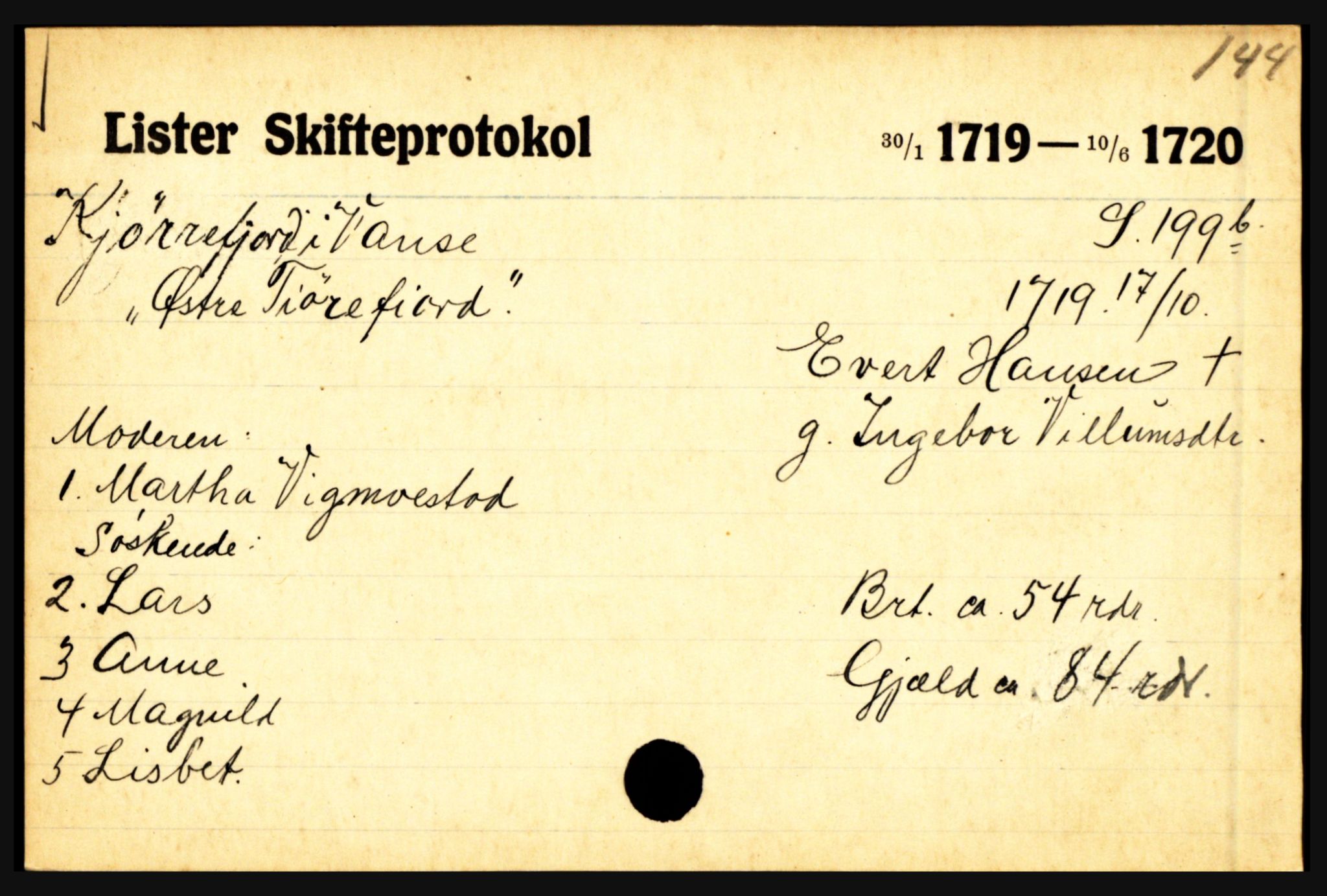 Lister sorenskriveri, AV/SAK-1221-0003/H, p. 20033