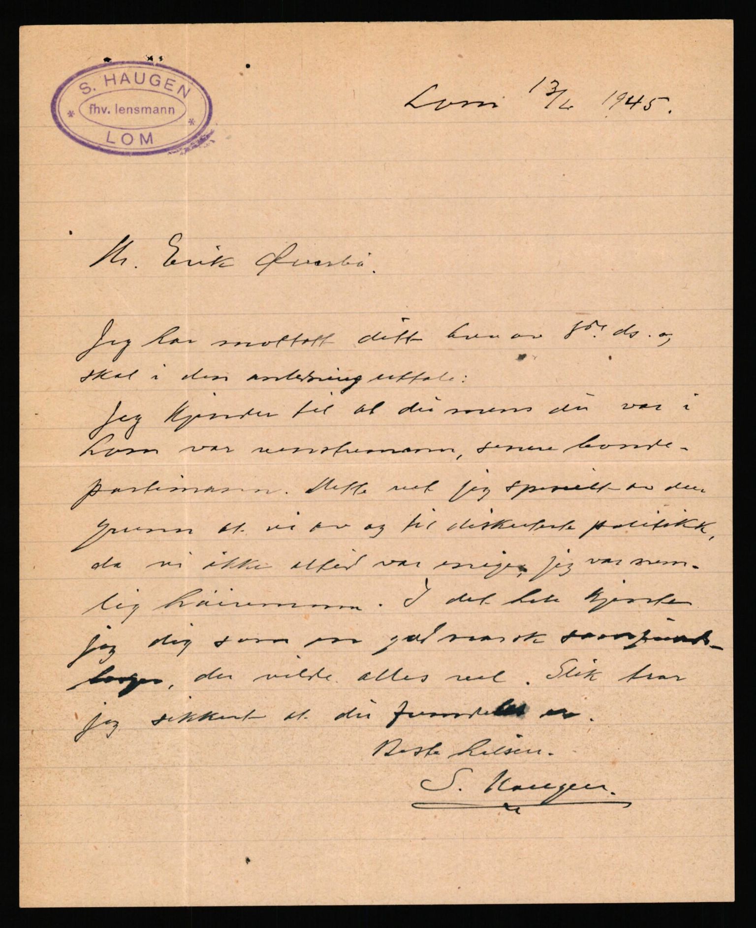 Landssvikarkivet, Hamar politikammer, AV/RA-S-3138-09/D/Dd, 1945-1946, p. 28