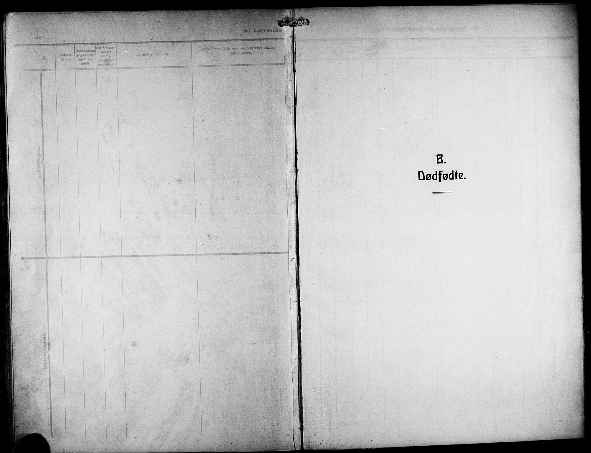 Sandviken Sokneprestembete, AV/SAB-A-77601/H/Hb/L0005: Parish register (copy) no. B 2, 1914-1925