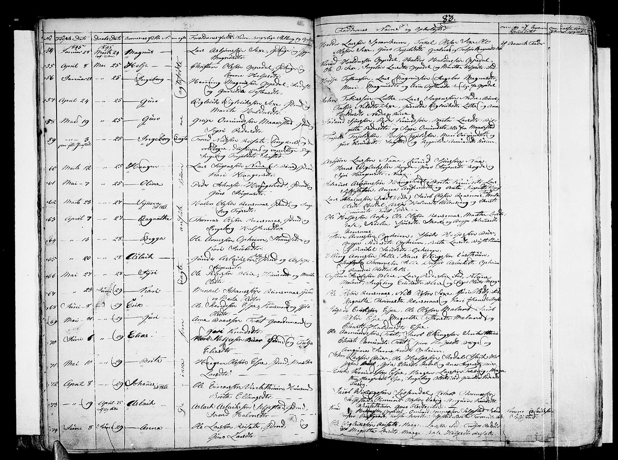 Ullensvang sokneprestembete, AV/SAB-A-78701/H/Haa: Parish register (official) no. A 10, 1825-1853, p. 83