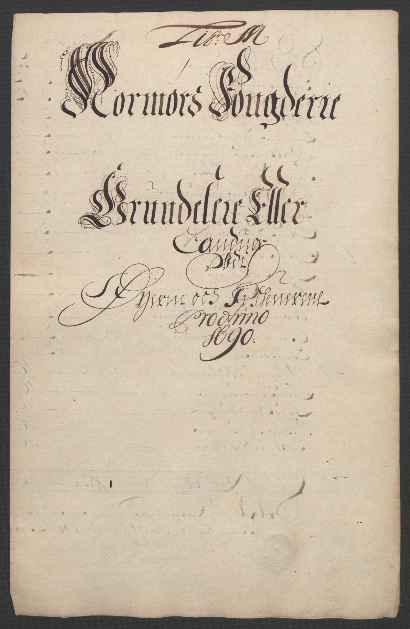 Rentekammeret inntil 1814, Reviderte regnskaper, Fogderegnskap, RA/EA-4092/R56/L3734: Fogderegnskap Nordmøre, 1690-1691, p. 177