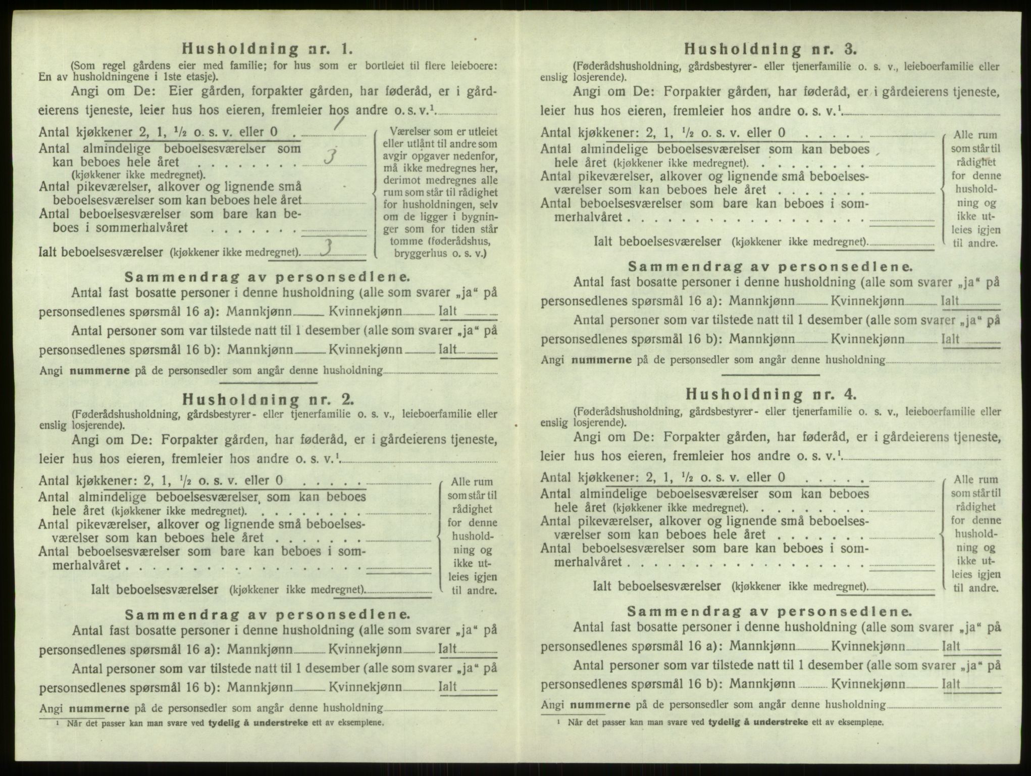 SAO, 1920 census for Berg, 1920, p. 555