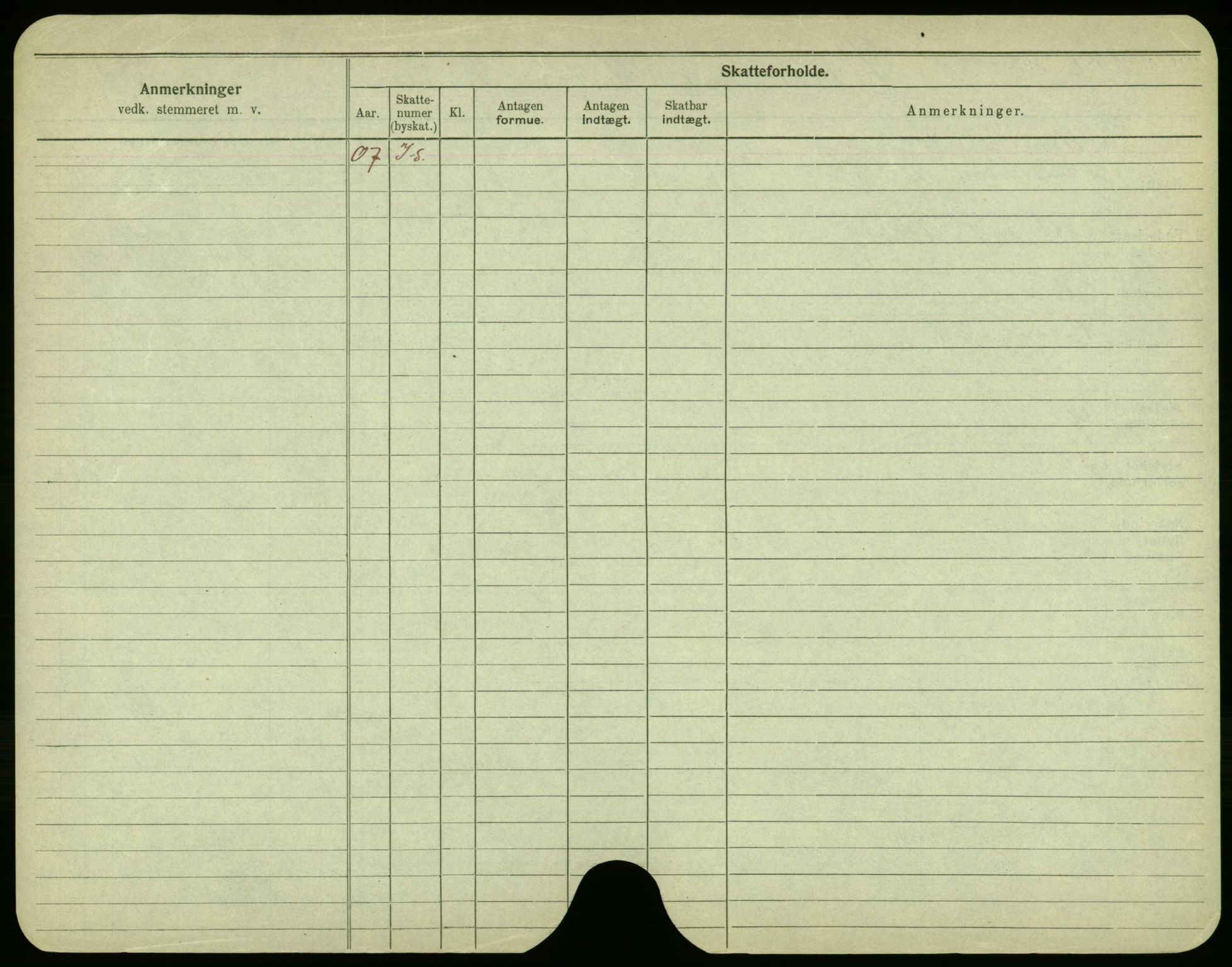 Oslo folkeregister, Registerkort, AV/SAO-A-11715/F/Fa/Fac/L0002: Menn, 1906-1914, p. 197b