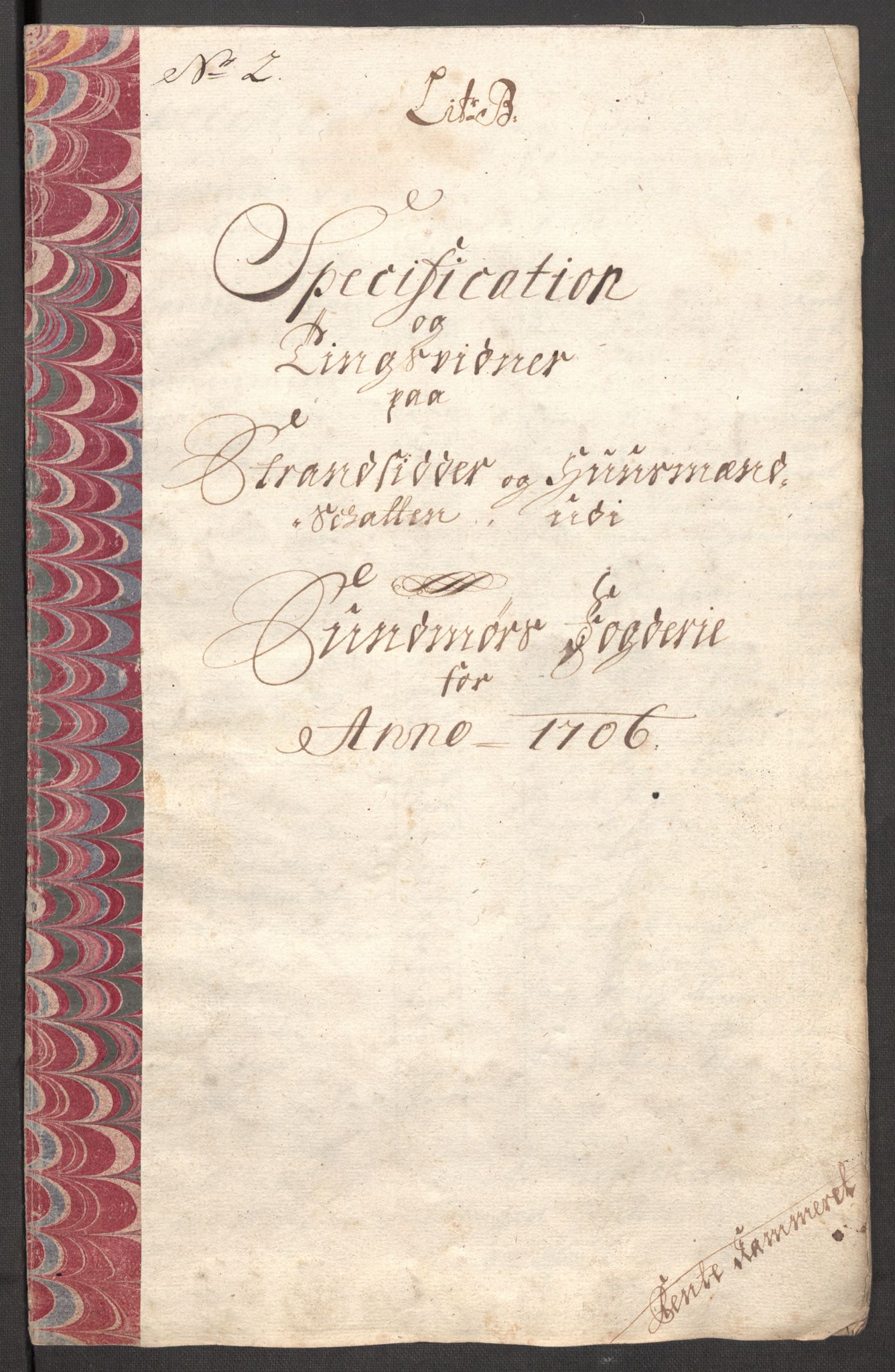 Rentekammeret inntil 1814, Reviderte regnskaper, Fogderegnskap, RA/EA-4092/R54/L3561: Fogderegnskap Sunnmøre, 1706-1707, p. 34
