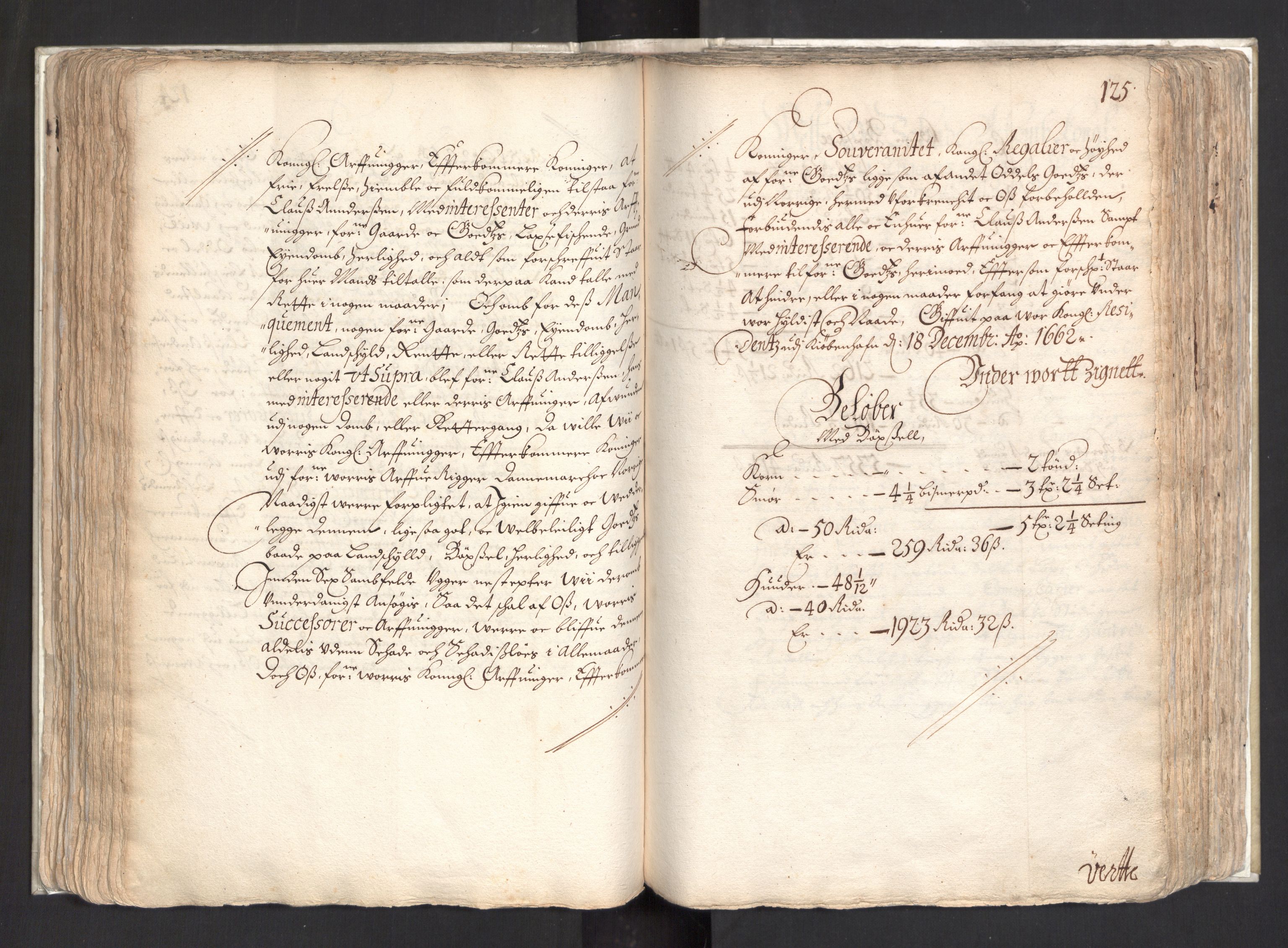 Rentekammeret, Kammerkanselliet, AV/RA-EA-3111/G/Gg/Ggj/Ggja/L0003: Skjøtebok Oa (13), 1661-1669, p. 129