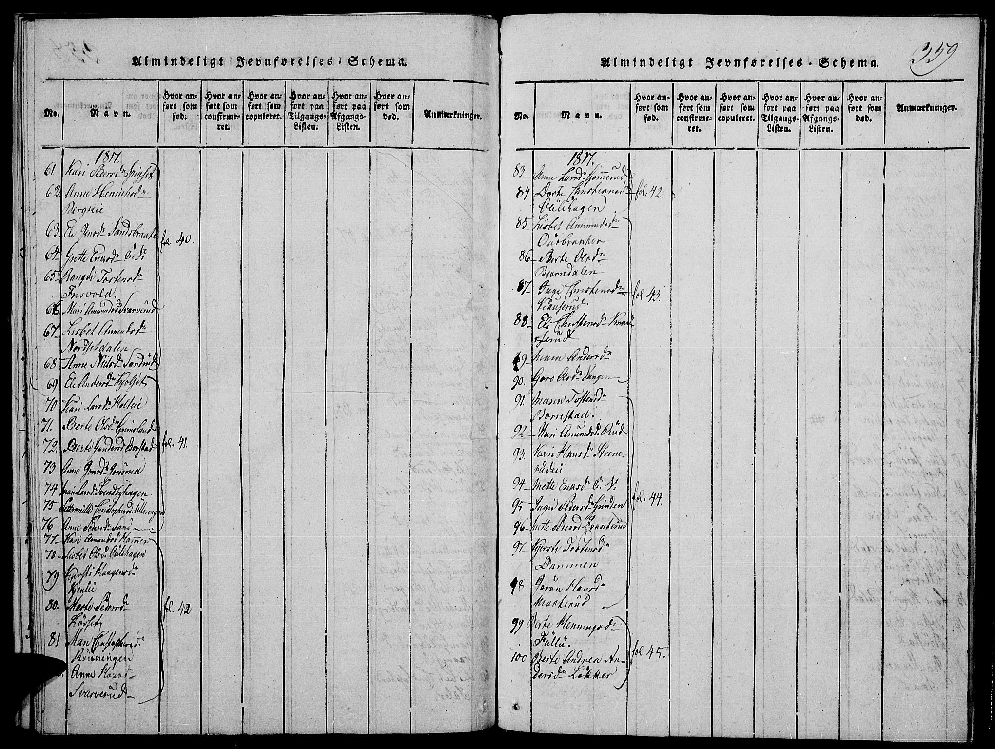 Strøm-Odalen prestekontor, AV/SAH-PREST-028/H/Ha/Hab/L0001: Parish register (copy) no. 1, 1813-1825, p. 359