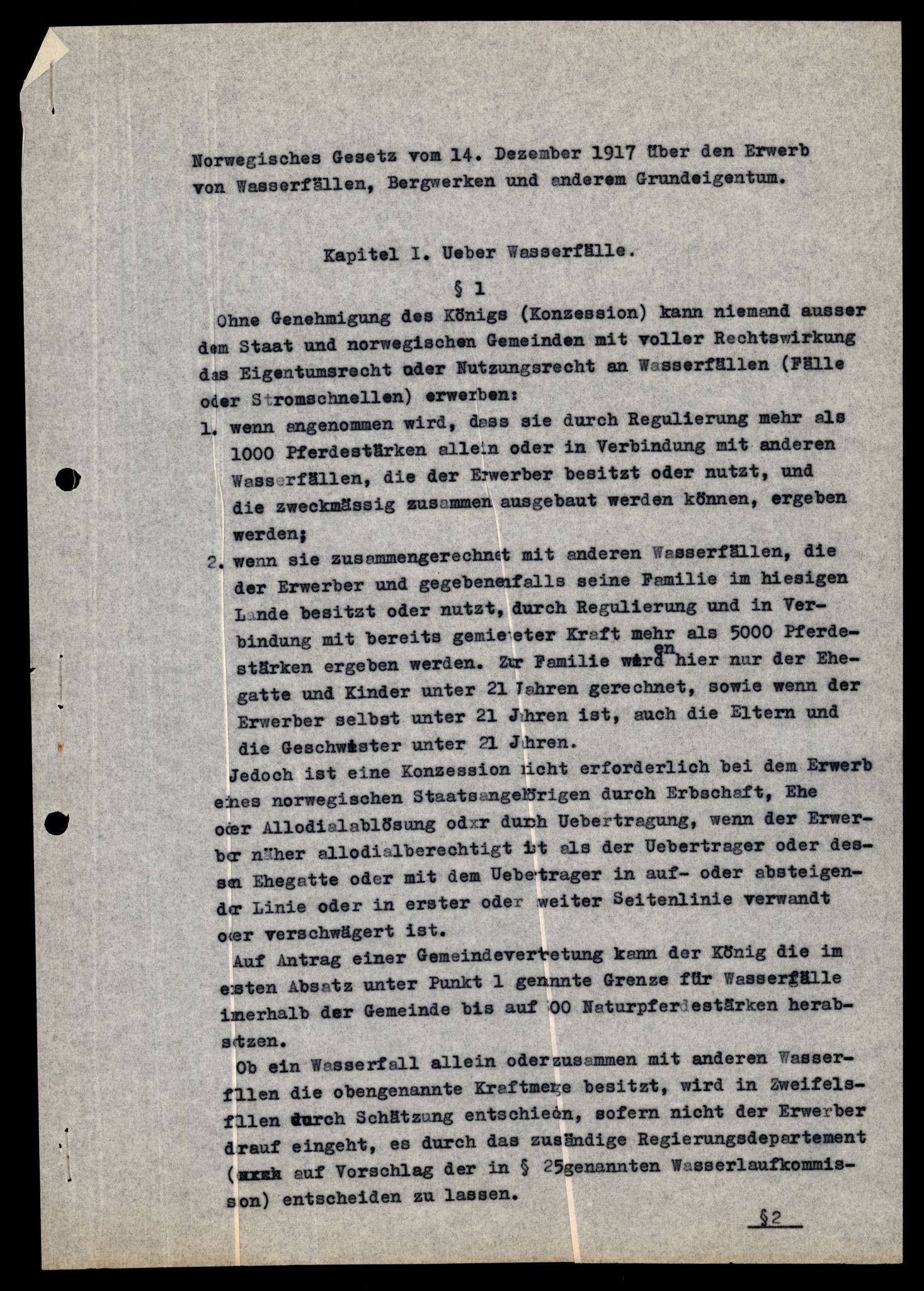 Forsvarets Overkommando. 2 kontor. Arkiv 11.4. Spredte tyske arkivsaker, AV/RA-RAFA-7031/D/Dar/Darb/L0013: Reichskommissariat - Hauptabteilung Vervaltung, 1917-1942, p. 5