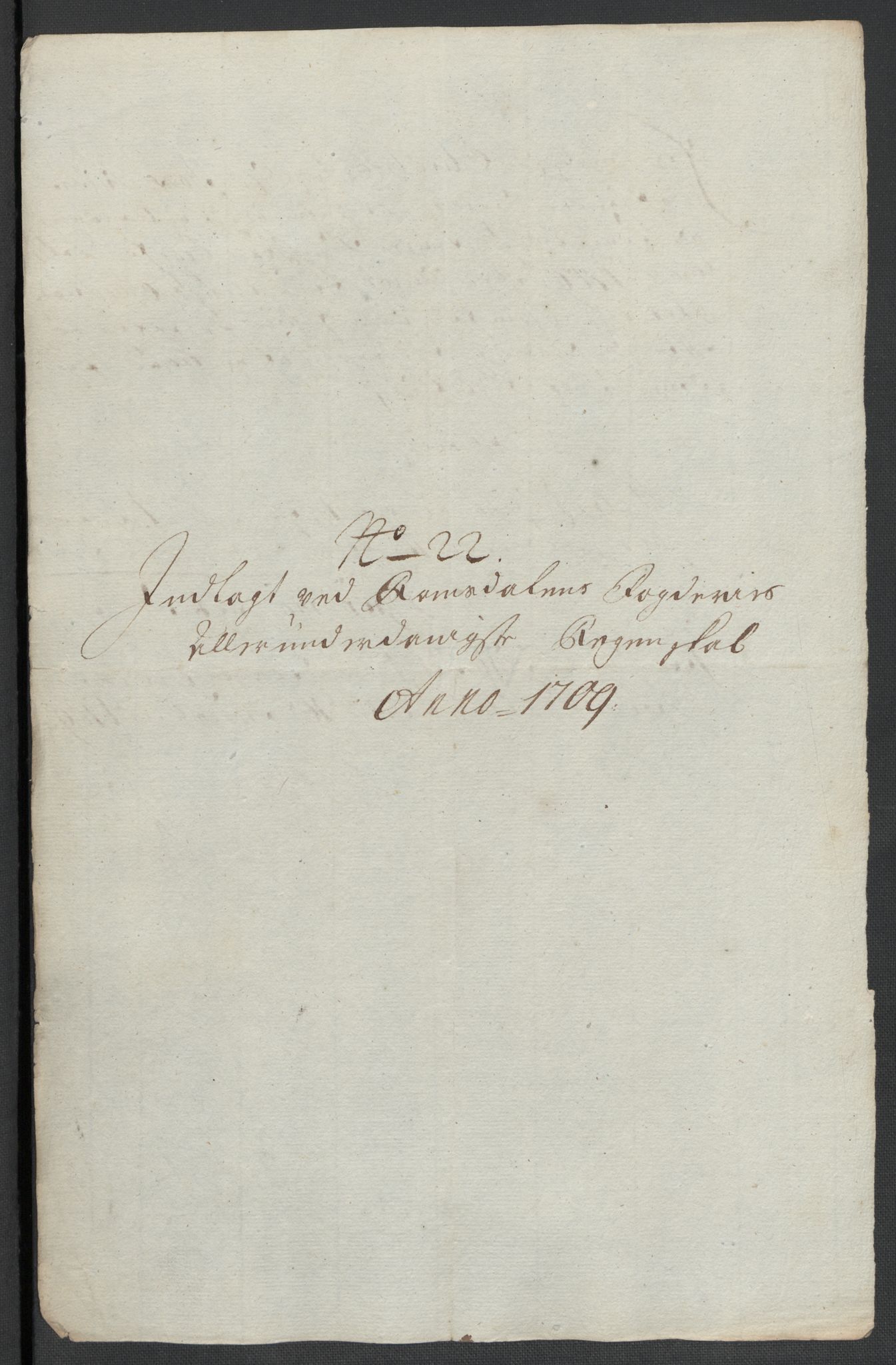 Rentekammeret inntil 1814, Reviderte regnskaper, Fogderegnskap, RA/EA-4092/R55/L3659: Fogderegnskap Romsdal, 1709-1710, p. 164
